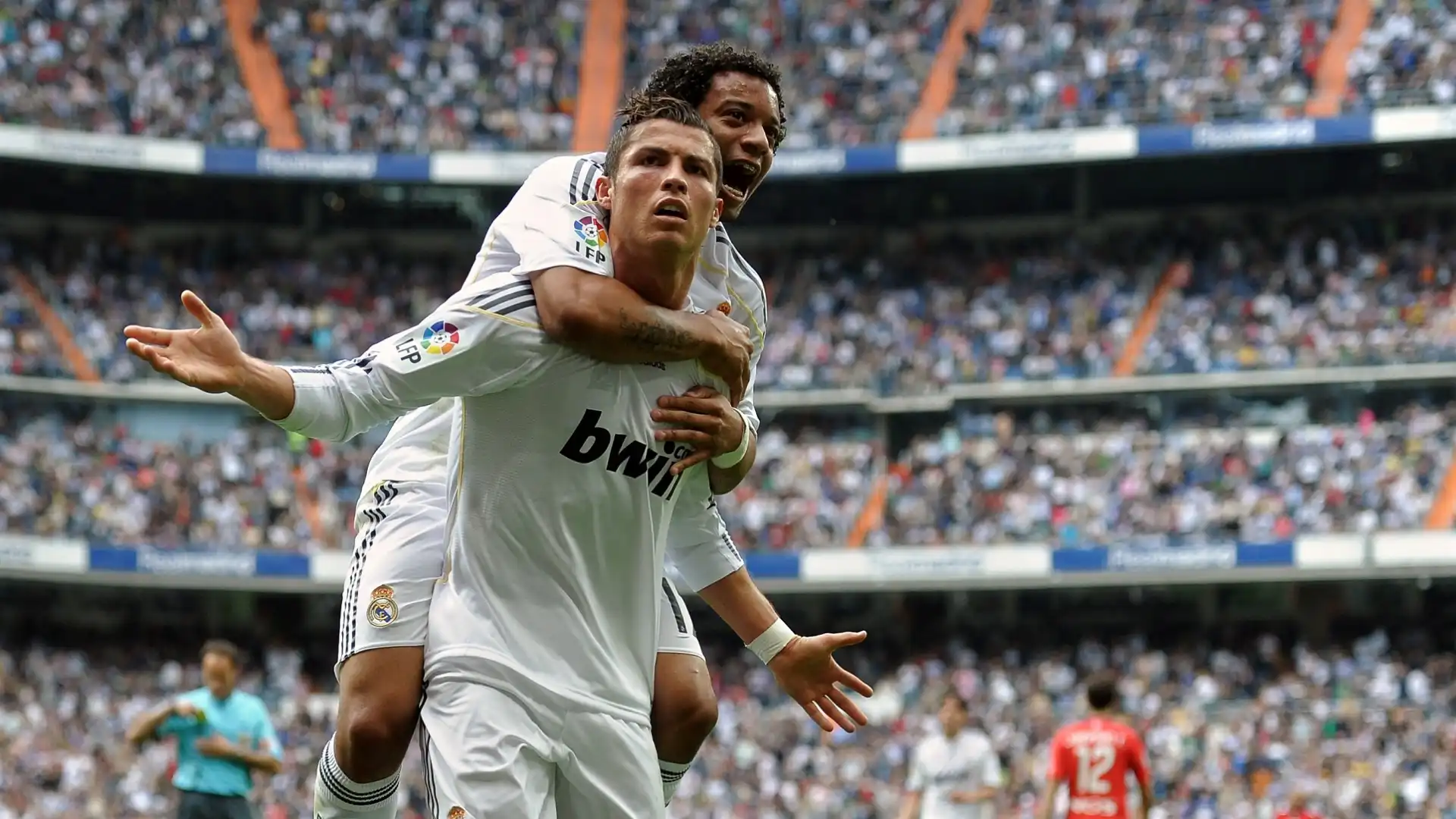 Cristiano Ronaldo nel 2010 con il Real Madrid