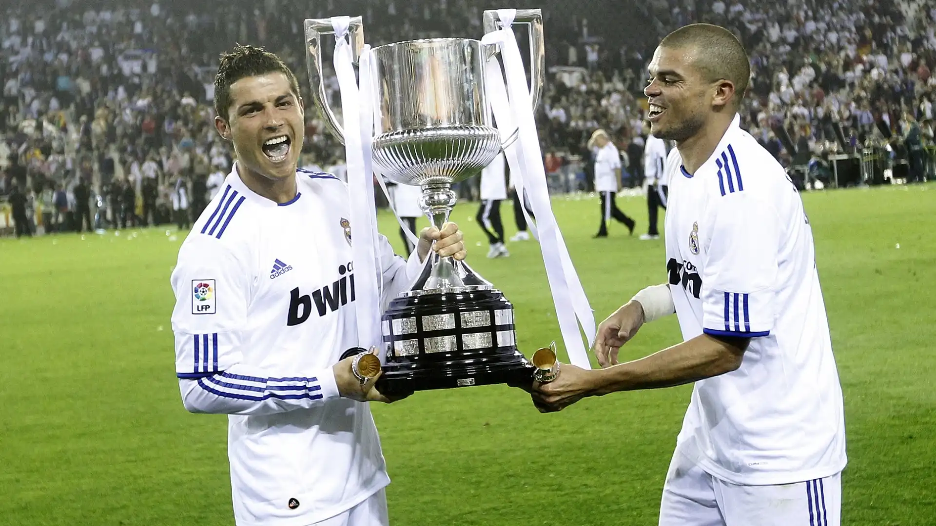 Cristiano Ronaldo nel 2011 con il Real Madrid