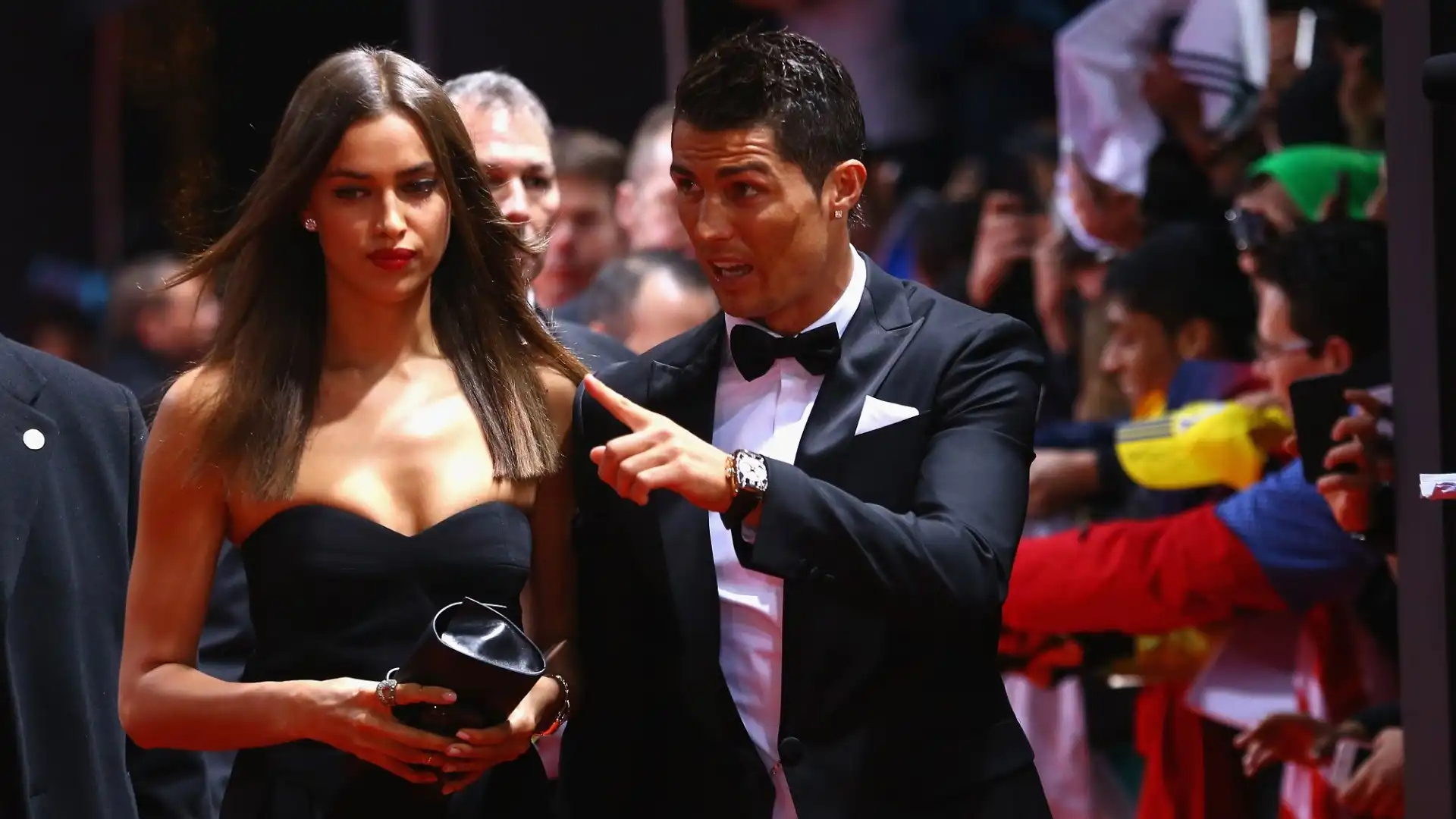 Cristiano Ronaldo nel 2013 con Irina Shayk