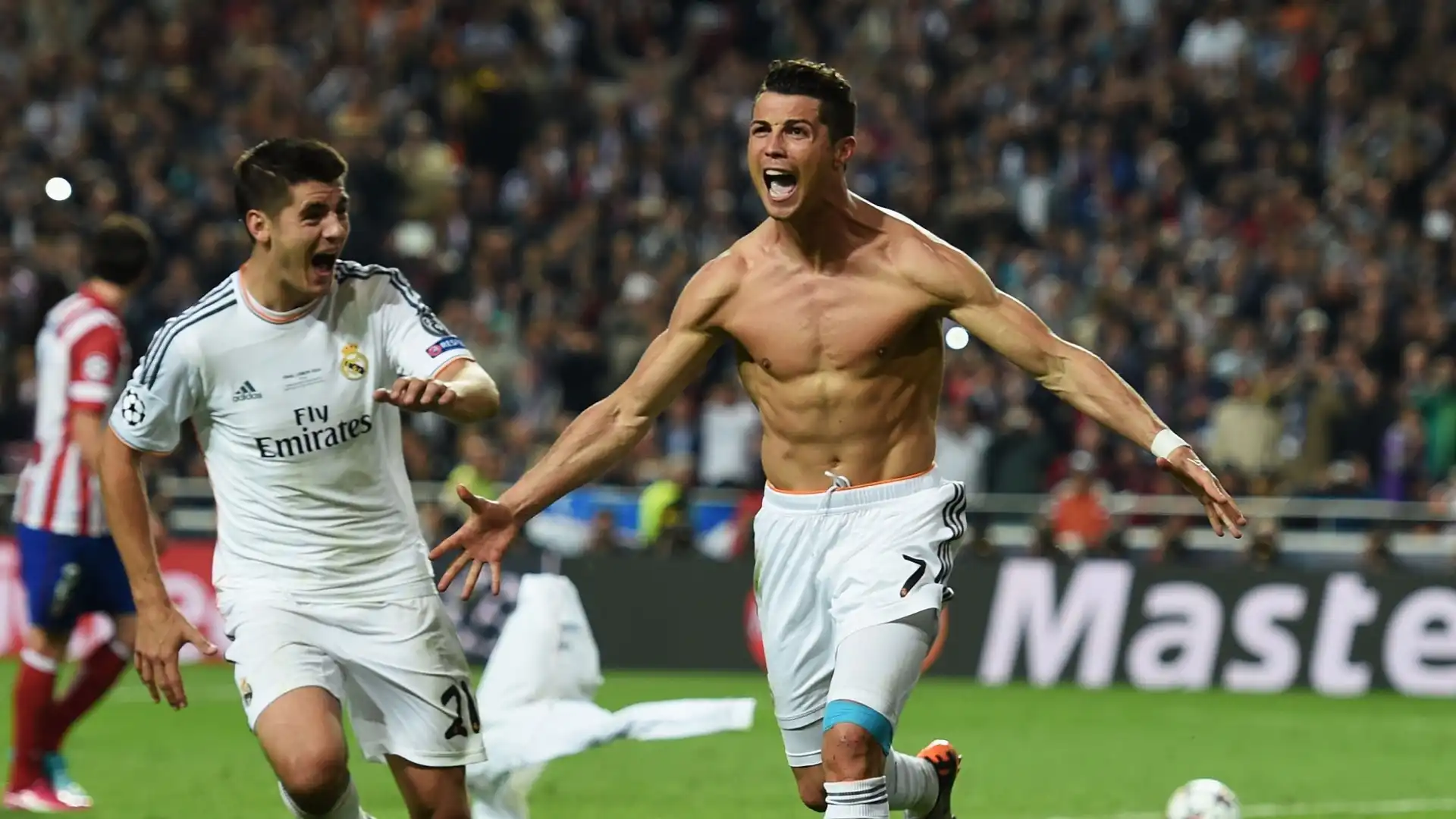 Cristiano Ronaldo nel 2014 con il Real Madrid