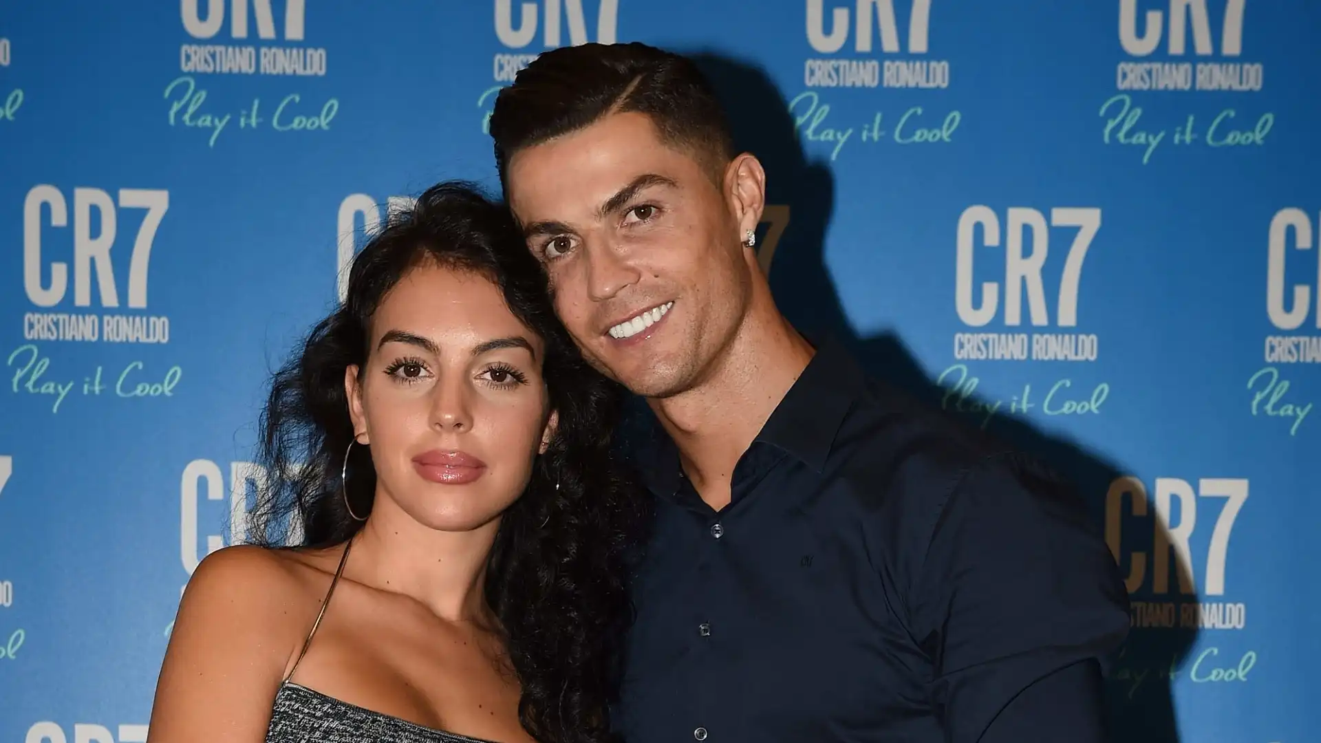 Cristiano Ronaldo nel 2019 con Georgina Rodriguez