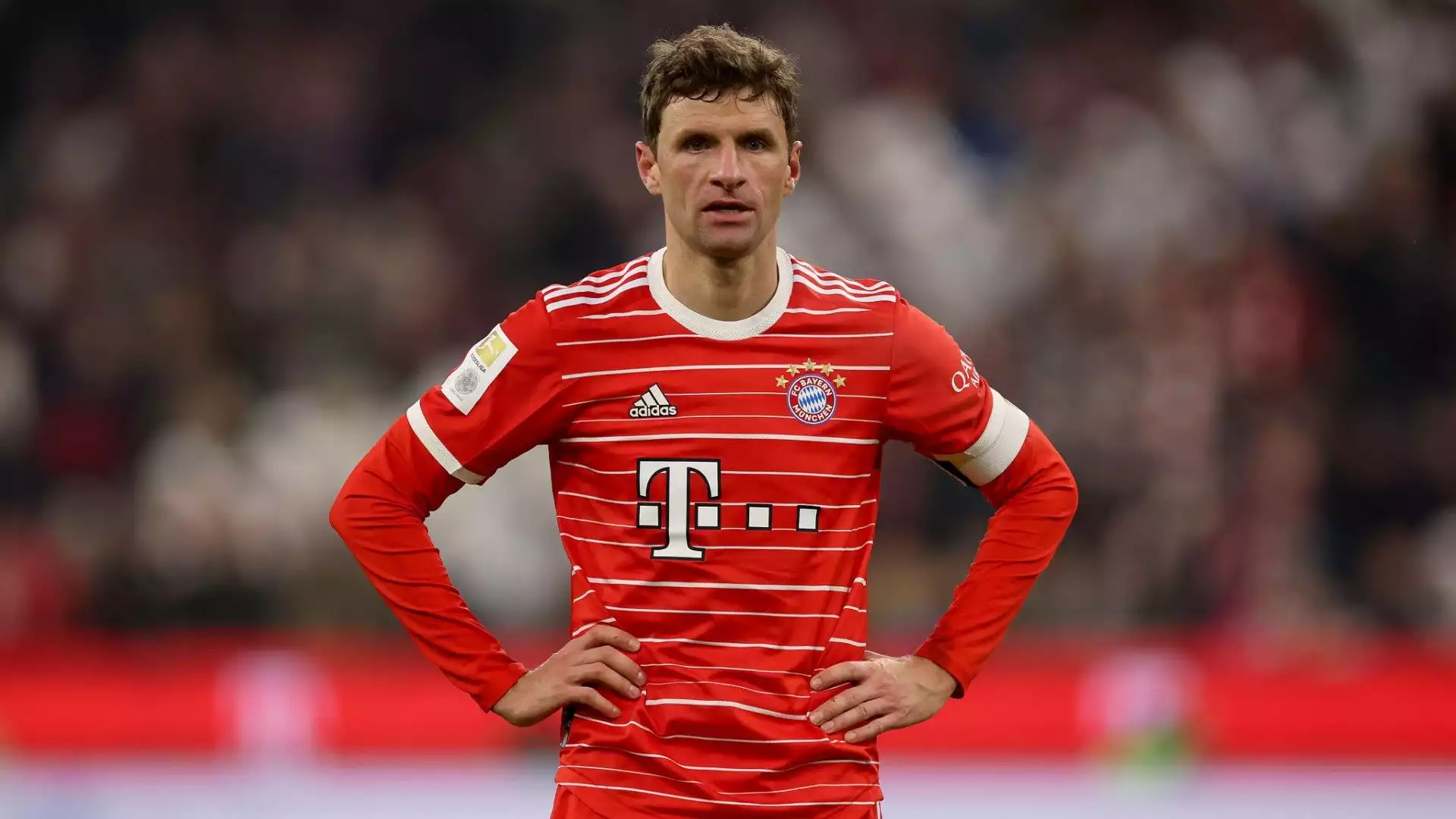 Nella partita contro il Borussia Dortmund dell'1 aprile Muller ha segnato una doppietta