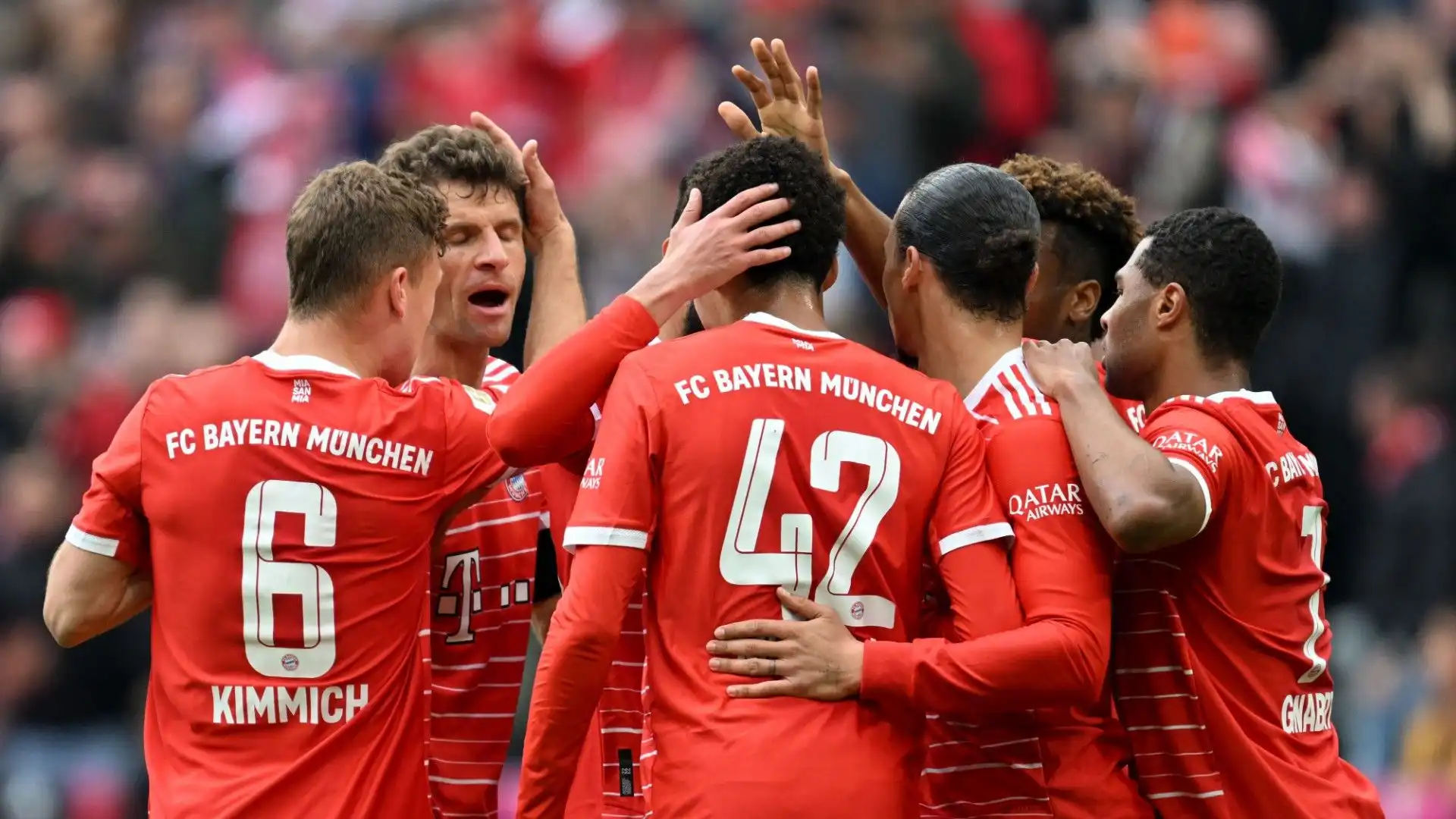 Bayern Monaco spettacolare: vittoria per 6-0! Le foto