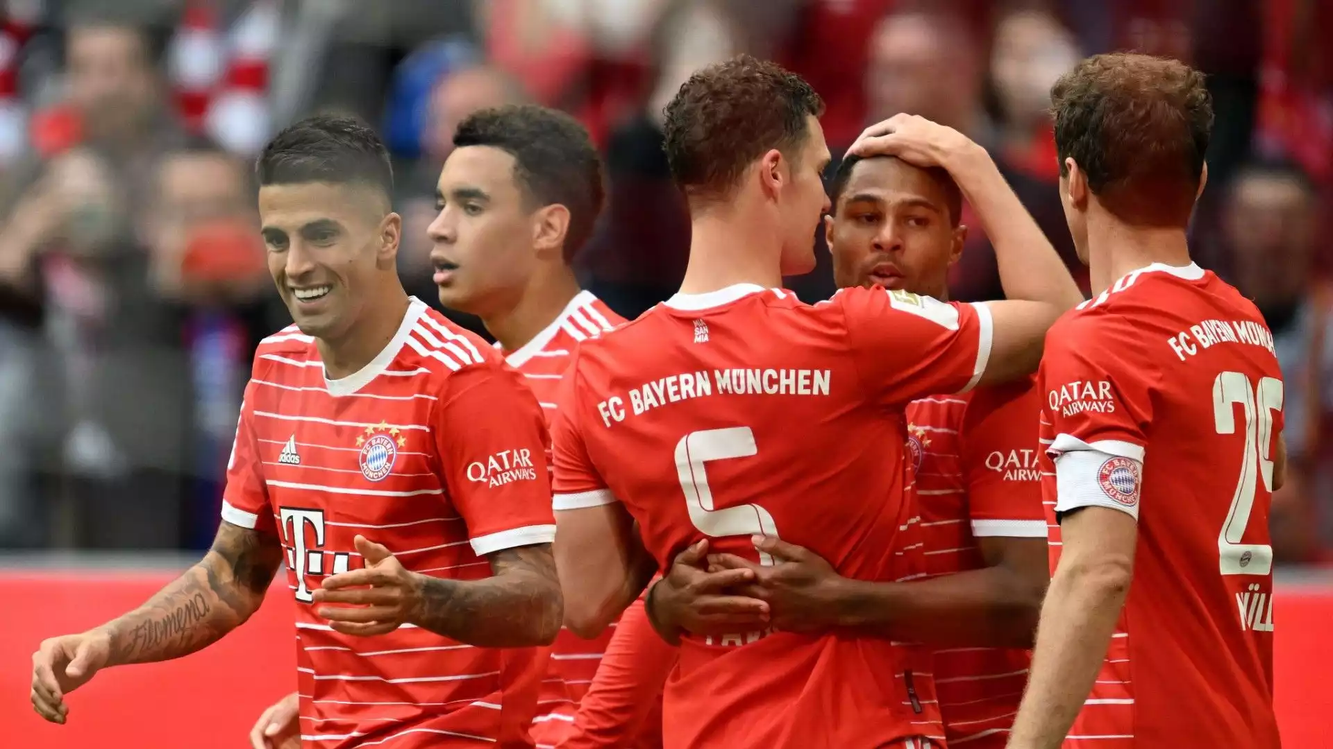 Gnabry (doppietta), Tez e Mazraoui gli altri marcatori del Bayern Monaco