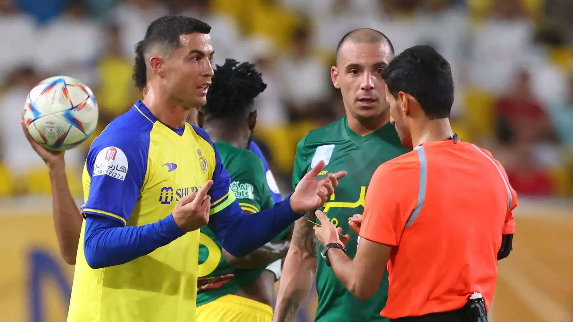 Cristiano Ronaldo non vince e si arrabbia: foto