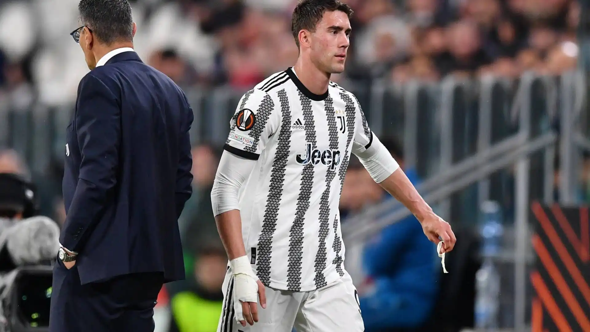 Il centrocampista francese è stato l'ultimo a entrare nella Juventus dopo che Milik era subentrato a Vlahovic, deludente questa sera