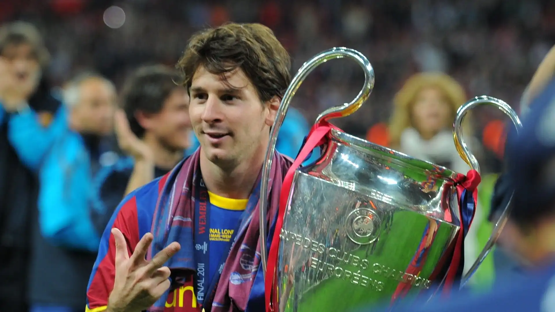 Con la maglia del Barcellona Leo Messi ha vinto 4 Champions League (2005-2006, 2008-2009, 2010-2011, 2014-2015)