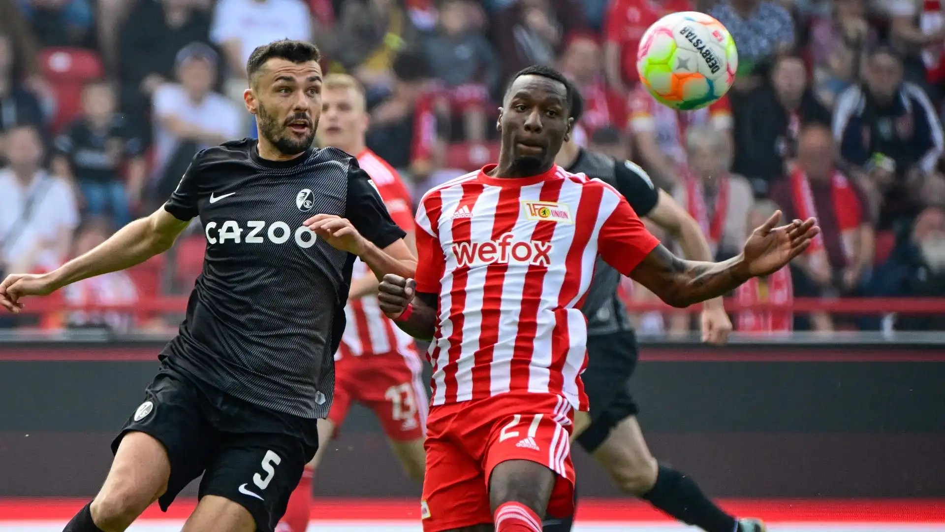 Sheraldo Becker ha segnato 11 gol in Bundesliga con la maglia dell'Union Berlino in questa stagione