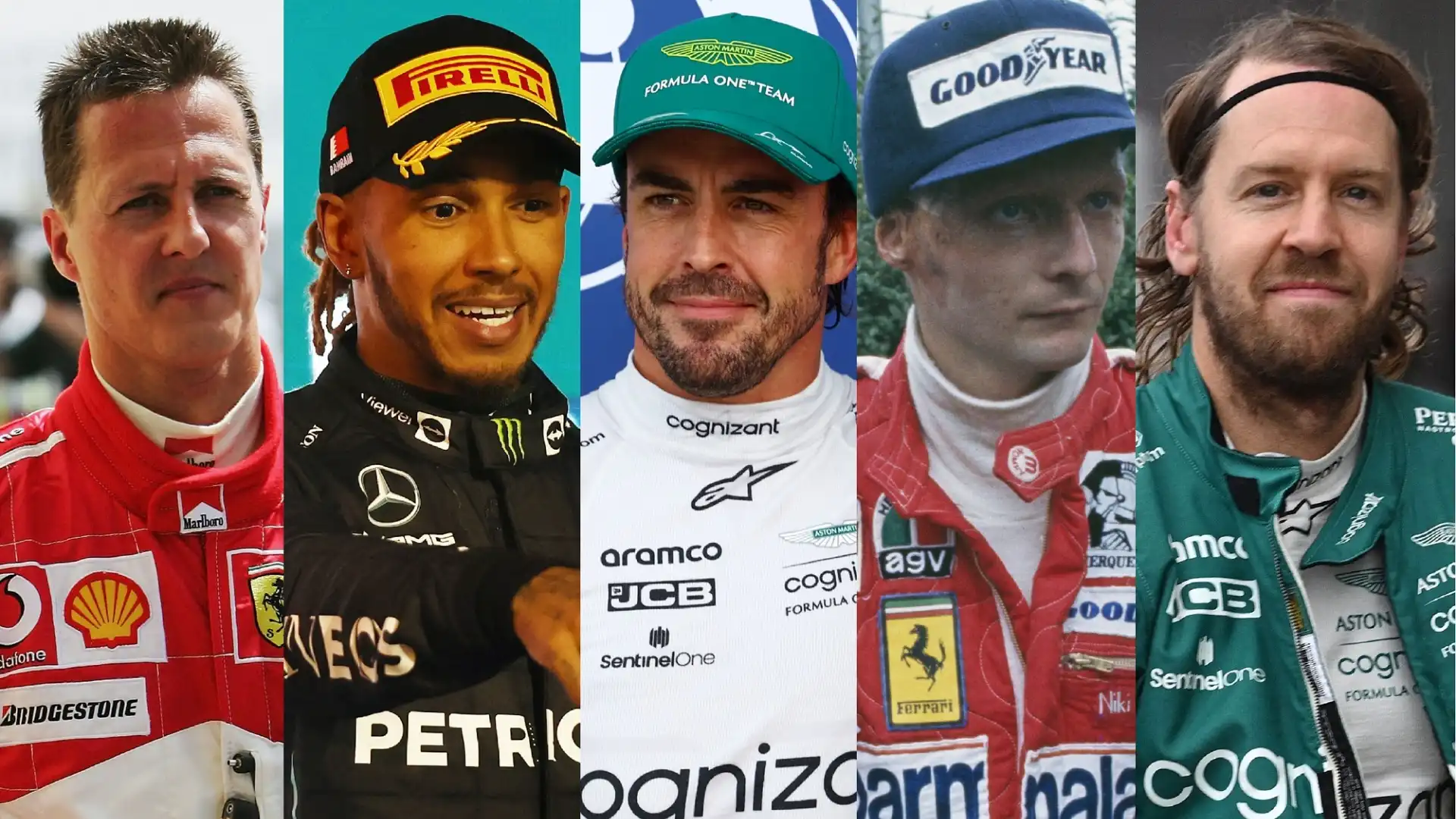 Una classifica dei piloti di Formula 1 con i patrimoni più alti della storia. Fonte: gq.com