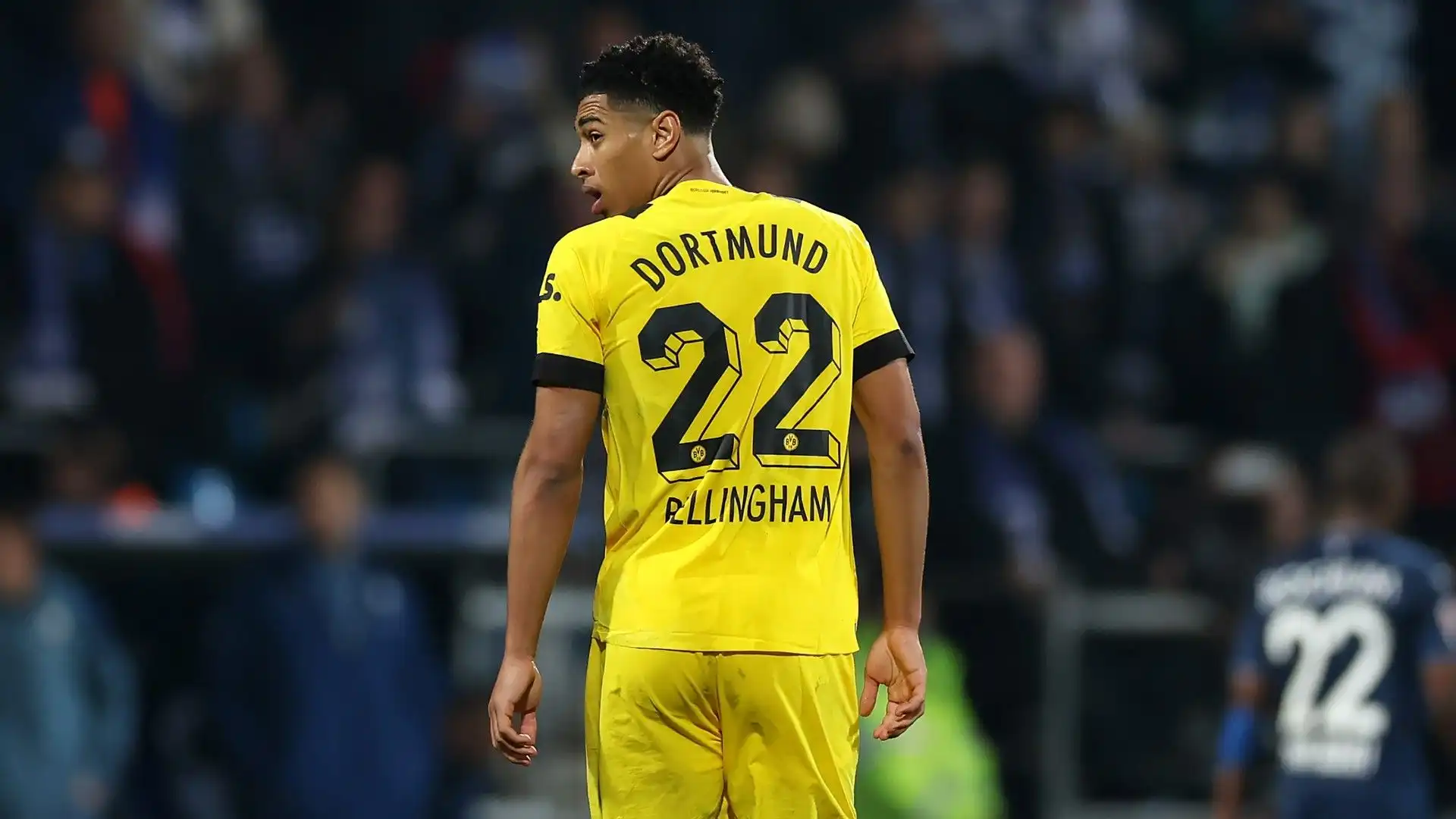 Jude Bellingham ha ricevuto un colpo al ginocchio durante la partita contro il Borussia Monchengladbach
