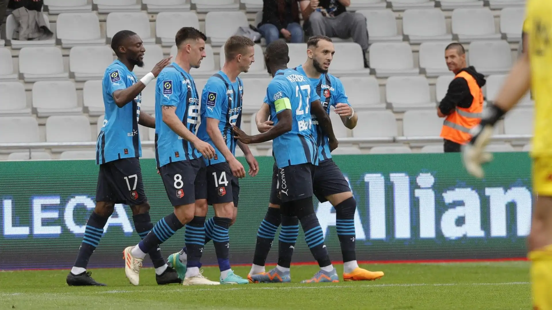 Il Rennes rifila 5 gol all'Ajaccio: che vittoria! Foto