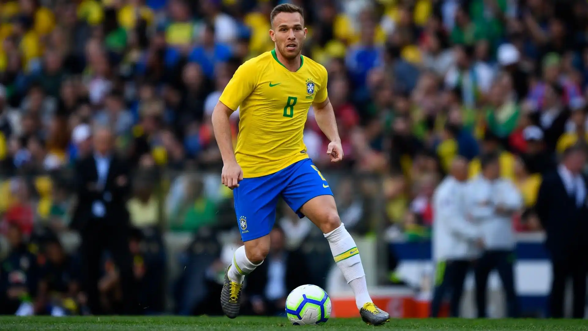Il centrocampista brasiliano ha esordito nel 2018 con la nazionale maggiore brasiliana