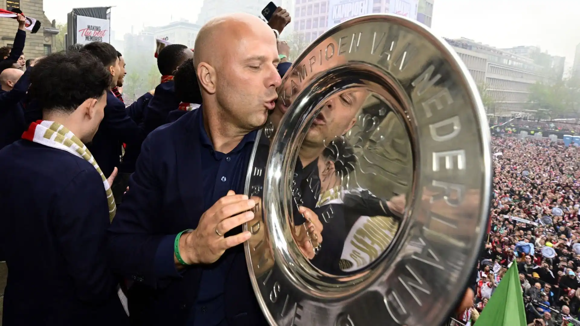 Quest'anno Arne Slot è riuscito a conquistare il campionato grazie all'ottima stagione del suo Feyenoord