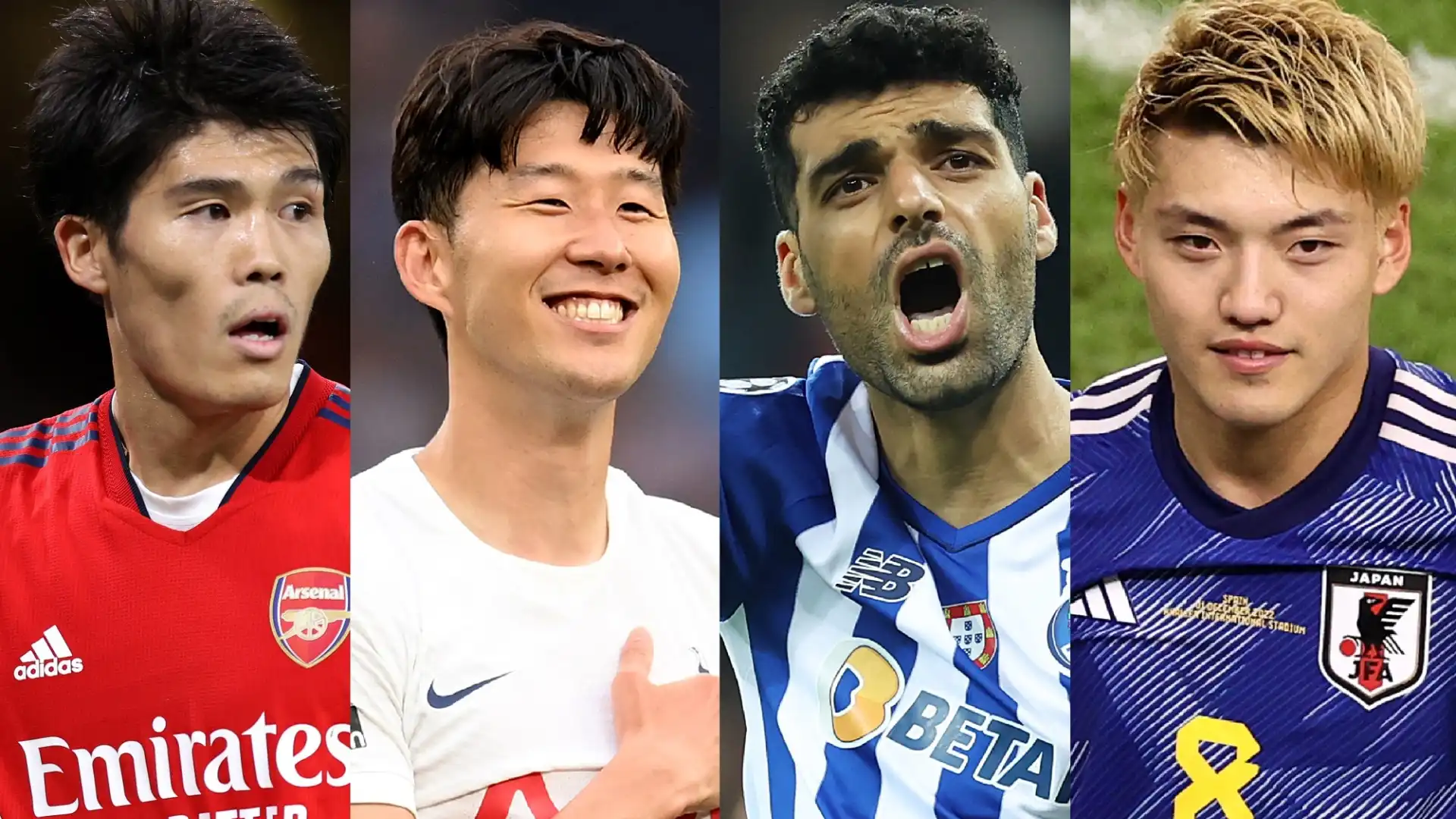 La classifica dei calciatori asiatici con il prezzo più alto. Fonte: Transfermarkt