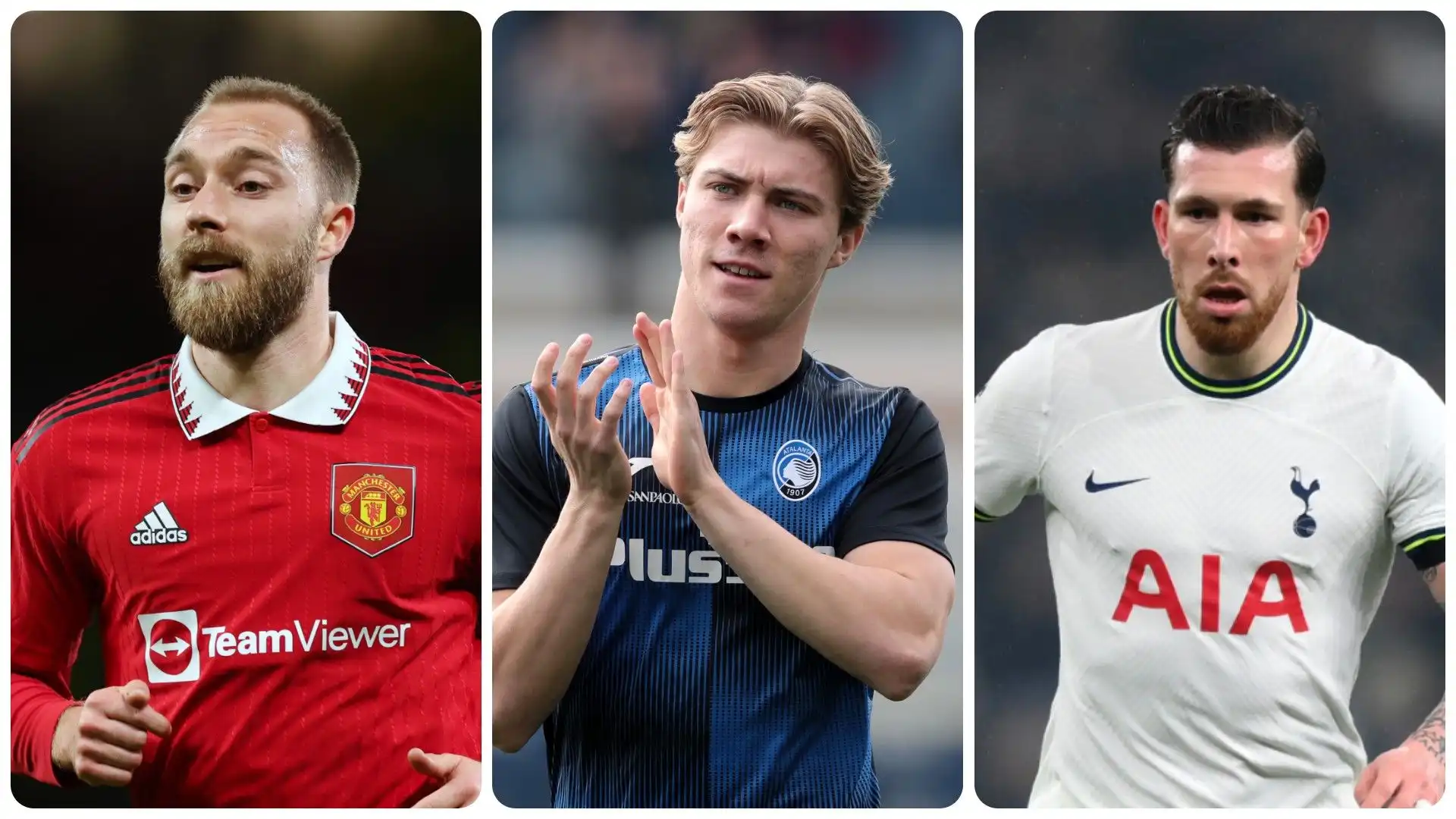 I calciatori danesi più preziosi: Top 10 in foto. Fonte: Transfermarkt