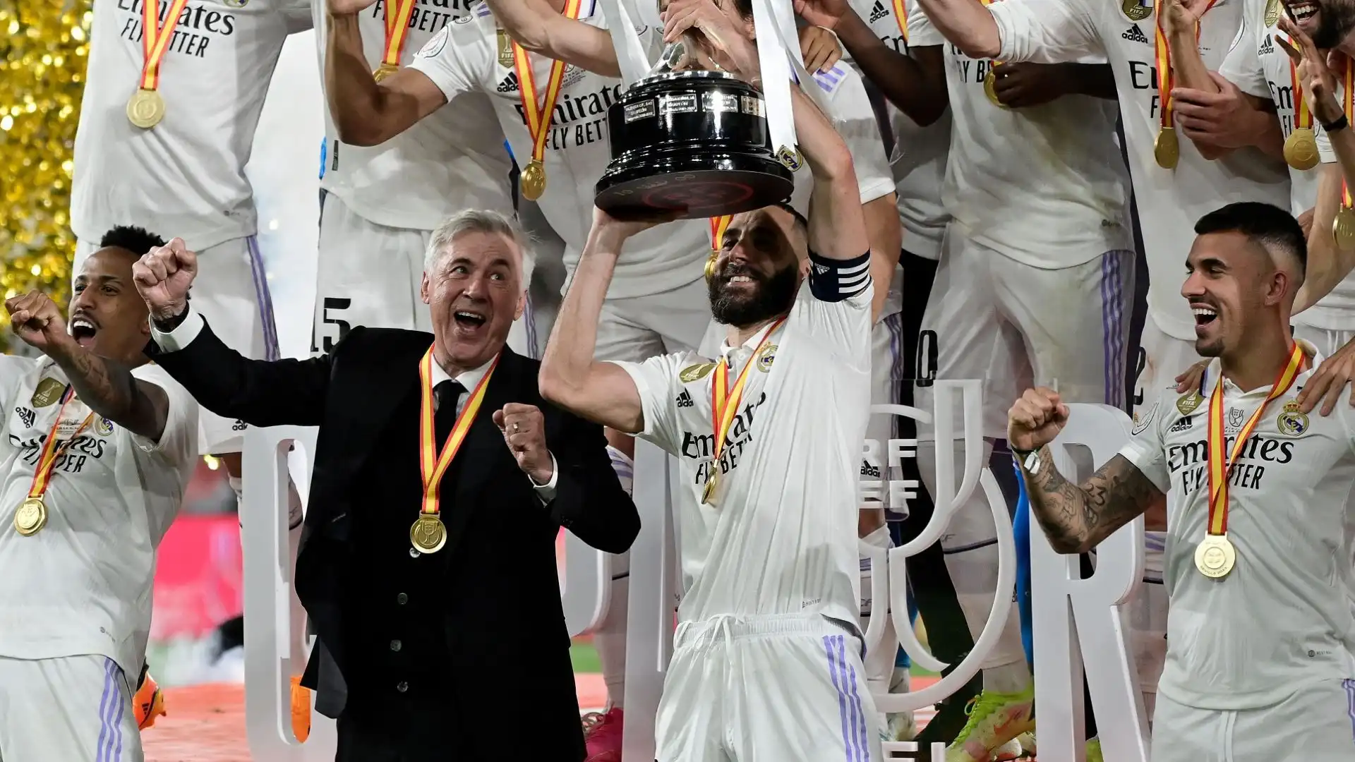 Arrivato nel 2009, Benzema ha vinto 25 titoli con il Real Madrid