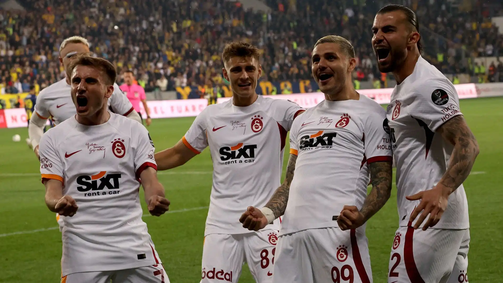 Nella ripresa sono arrivati altri due gol del Galatasaray