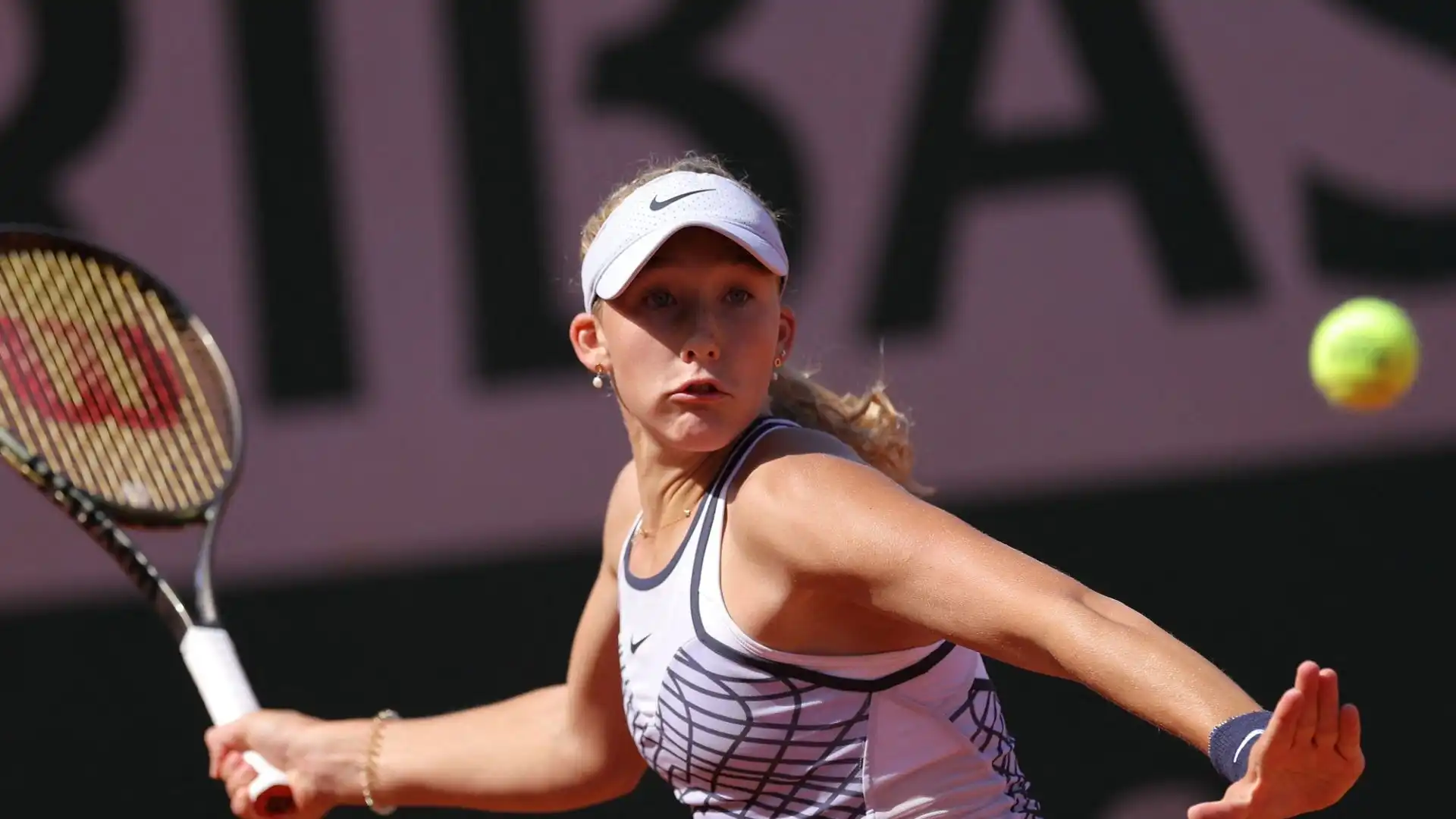 La tennista russa, 16 anni, è riuscita ad approdare nel tabellone principale dopo le qualificazioni, senza perdere un set