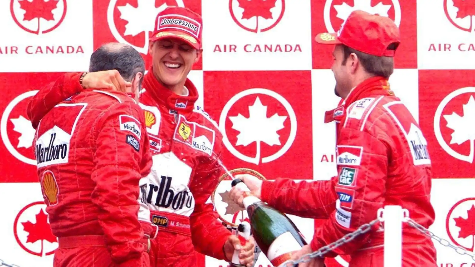 2000: Michael Schumacher (Formula 1), guadagni totali stimati 59 milioni di dollari