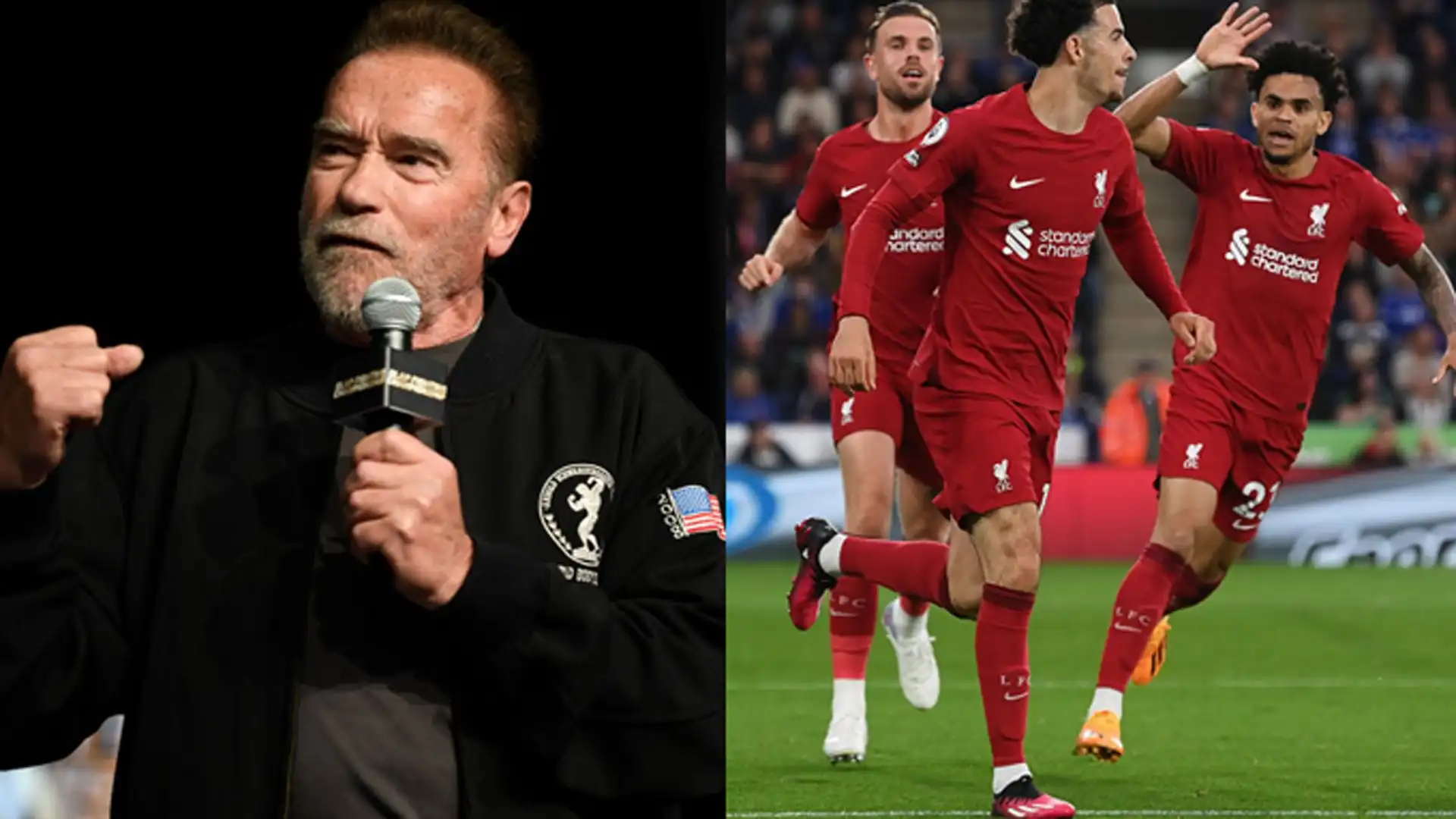 Arnold Schwarzenegger, ex governatore della California, è tifoso del Liverpool