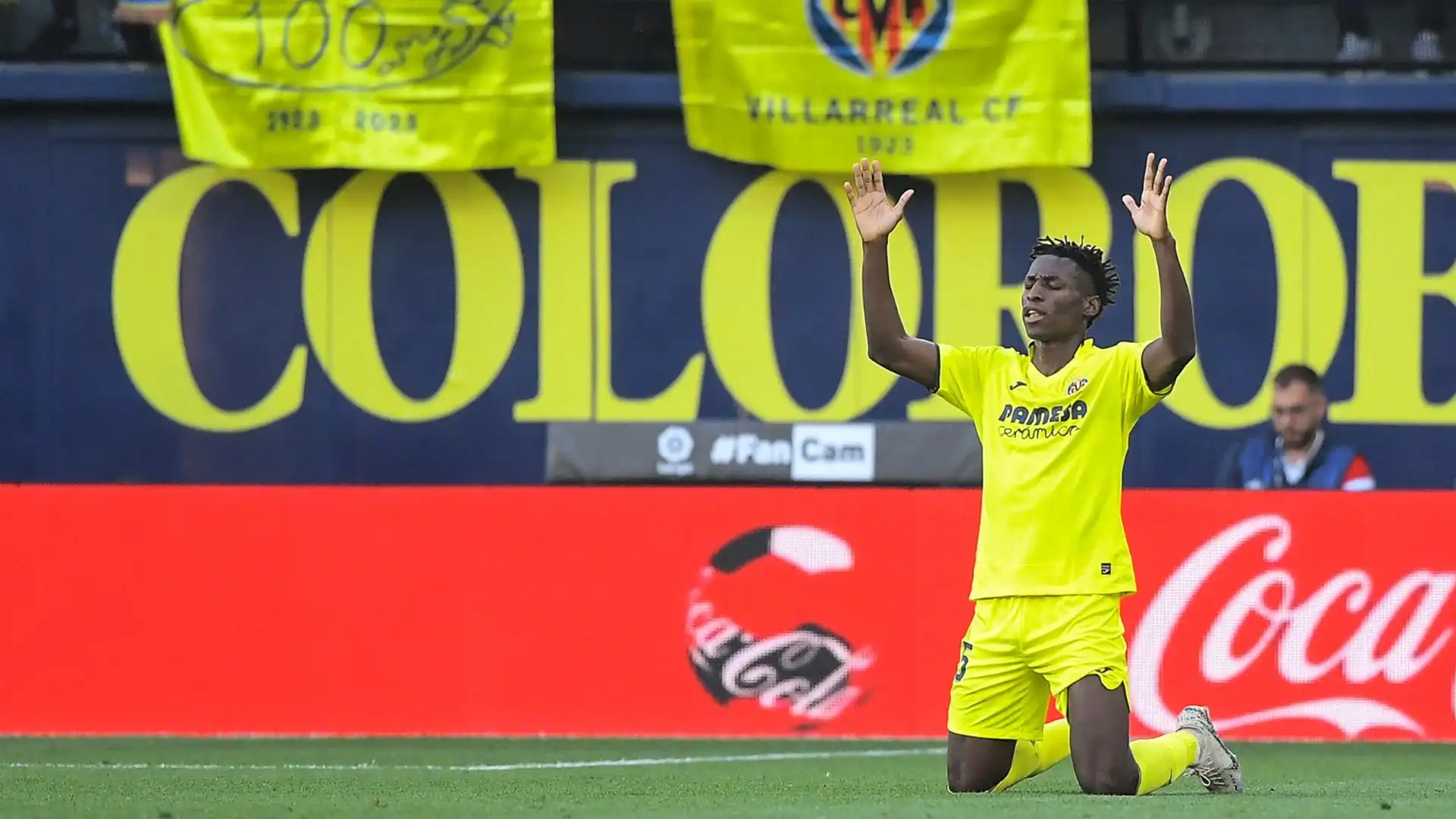 Nicolas Jackson è approdato al Villarreal nel 2019, prima giocava in Senegal
