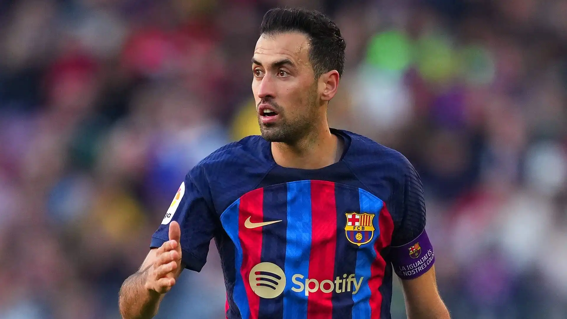 Sergio Busquets: dopo tantissimi anni (e trofei) al Barcellona, il centrocampista sta valutando l'ipotesi di giocare nella Saudi Football League