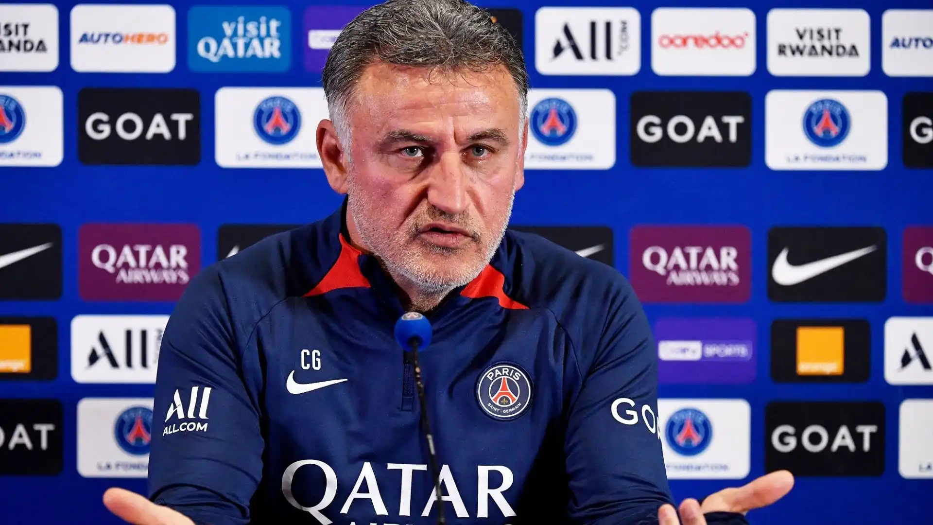 Christophe Galtier: l'ormai ex allenatore del Psg è ora il preferito dagli scommettitori