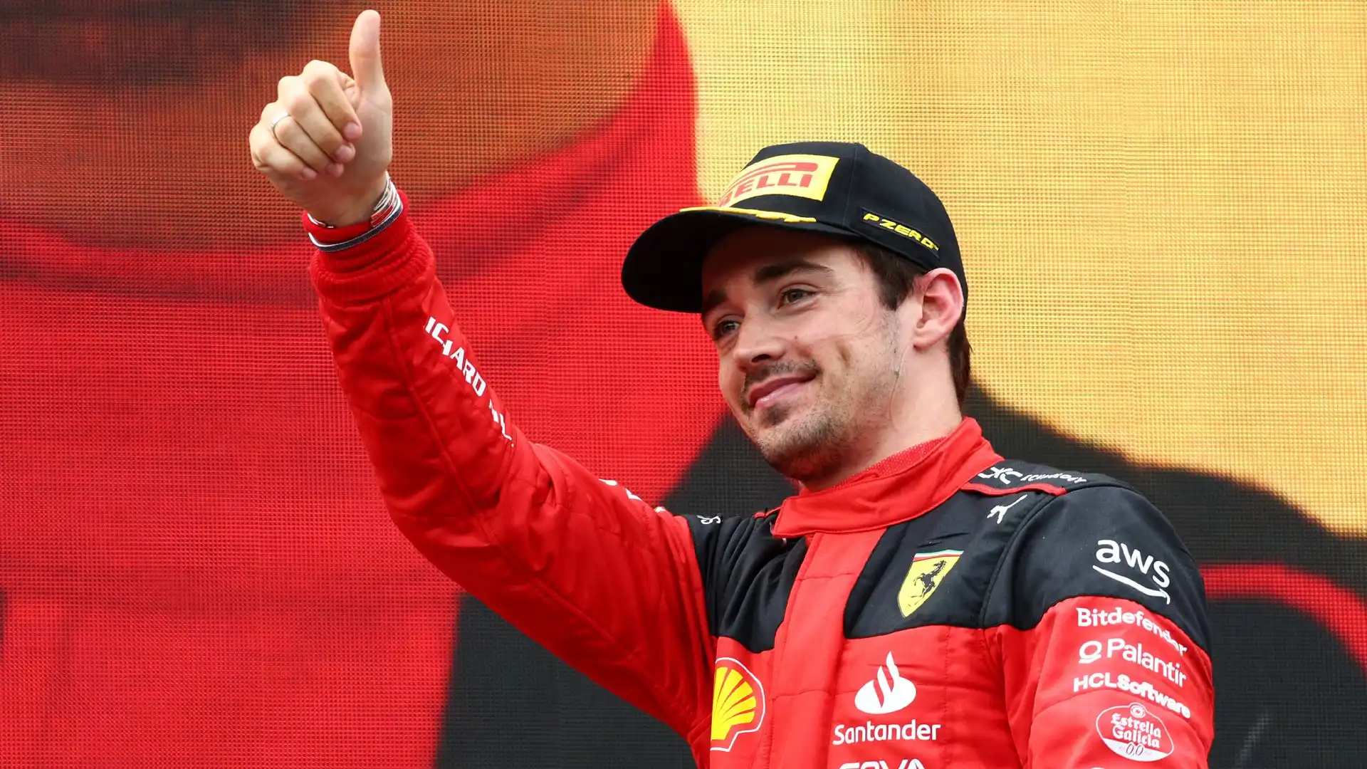 Non si può dire che Charles Leclerc sul podio austriaco sprizzasse gioia da tutti i pori