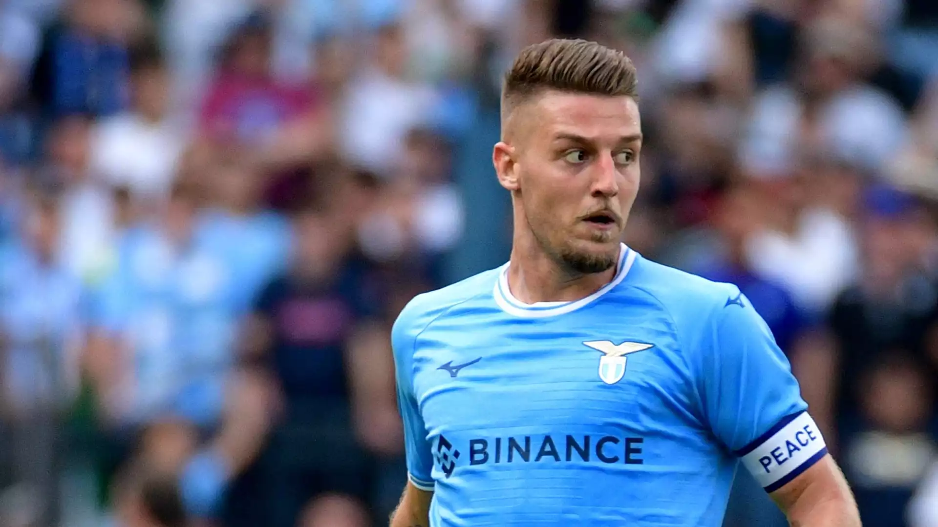 Milinkovic-Savic continua ad essere valutato 40 milioni di euro da Claudio Lotito, troppo per i bianconeri