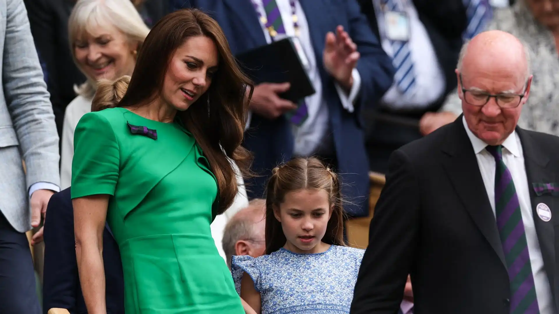 Kate Middleton sta seguendo il torneo fin dai primi giorni