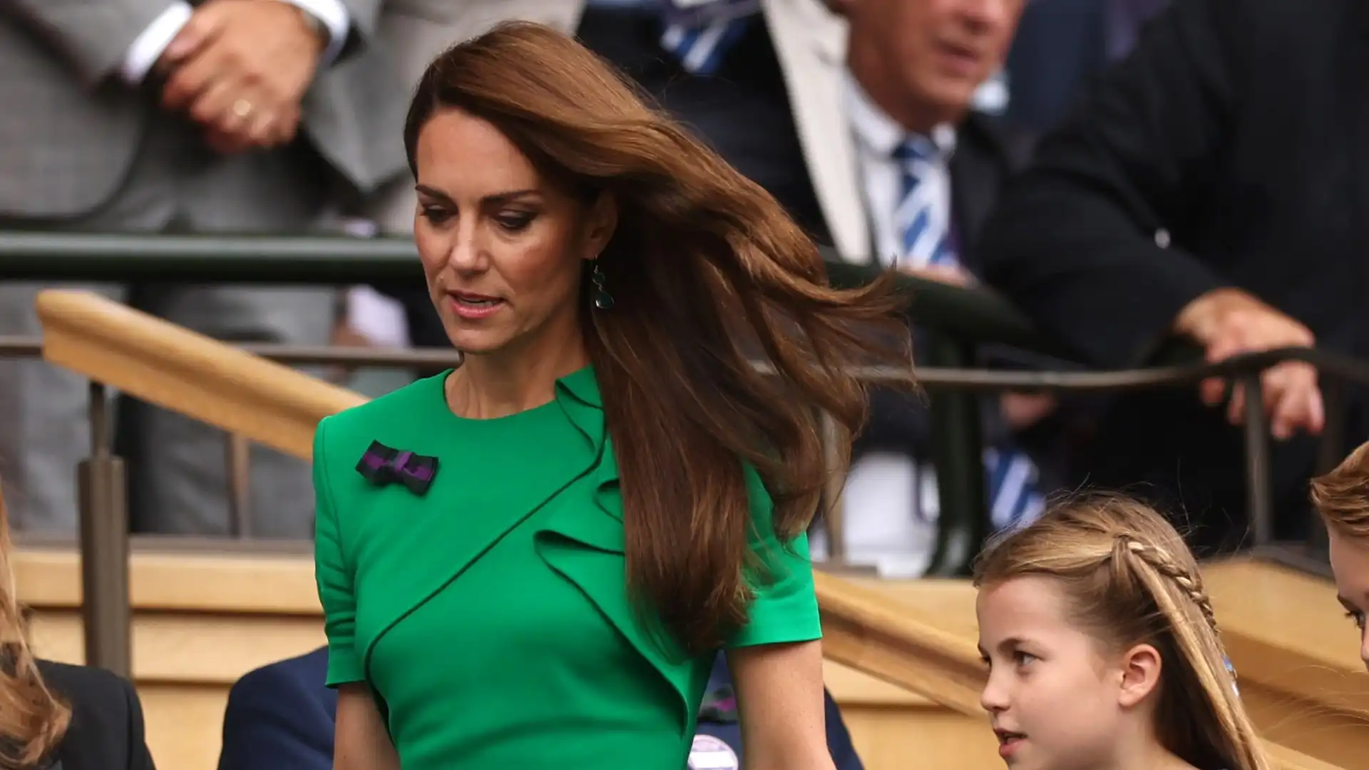 Kate Middleton ruba la scena a Wimbledon