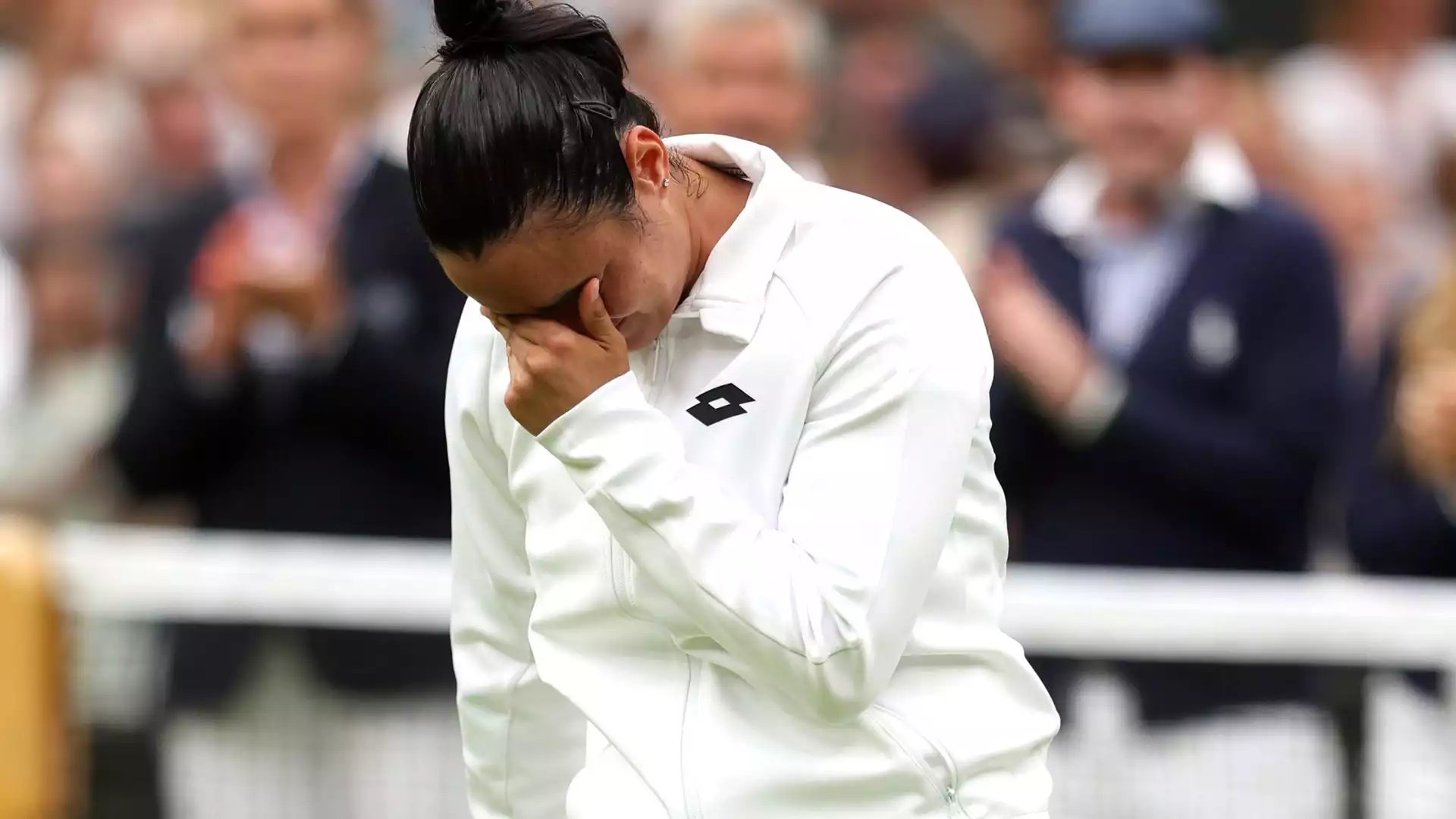 Troppo doloroso per la tunisina perdere la finale a Wimbledon