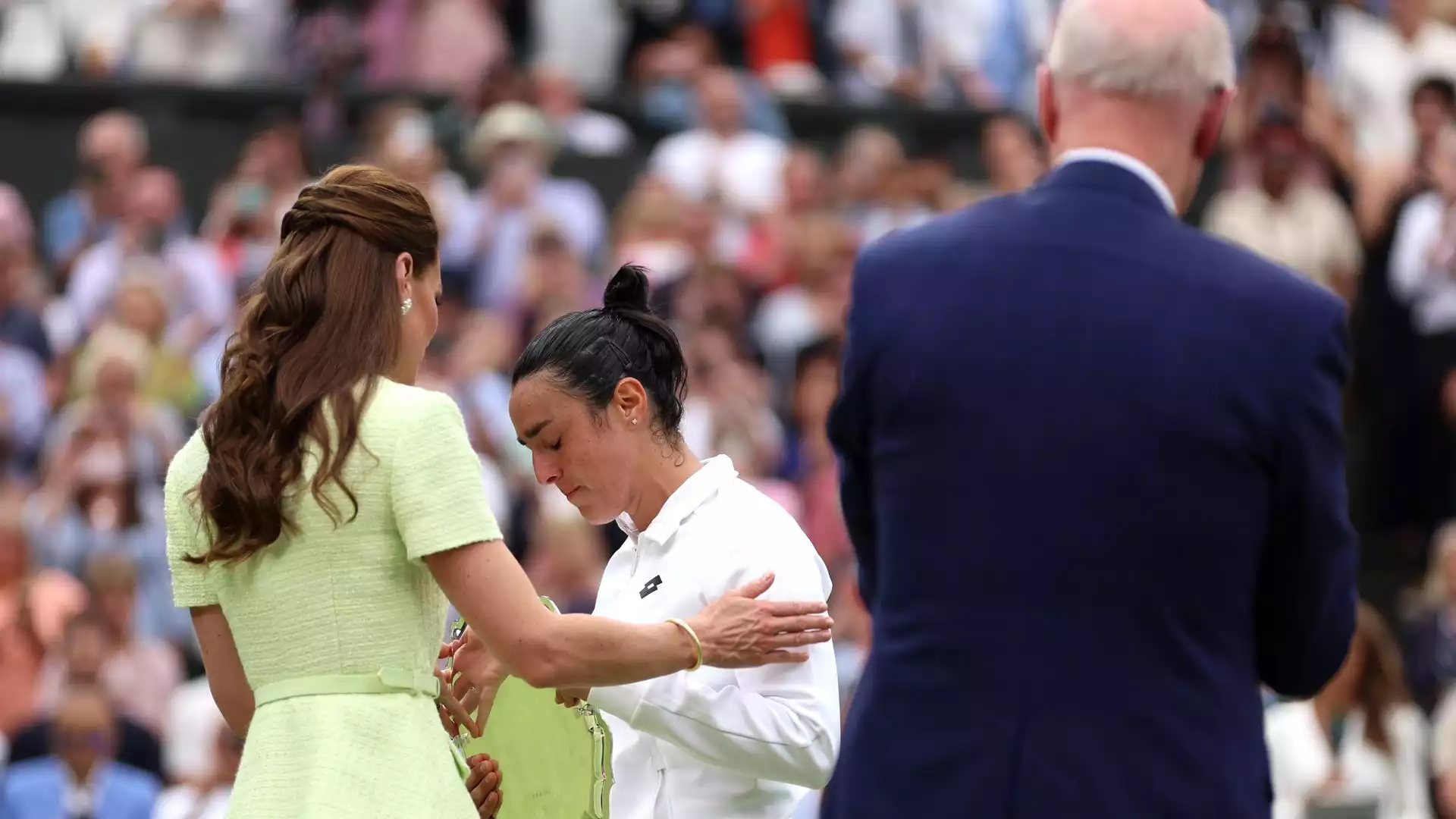 Anche Kate Middleton ha provato a consolarla