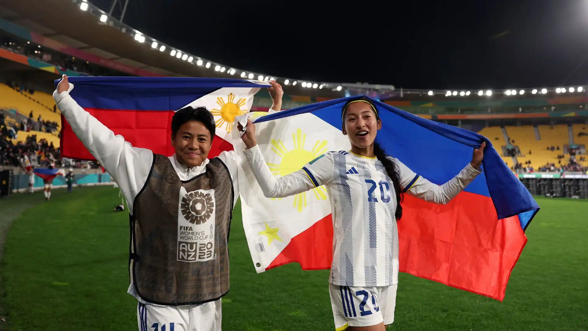 Nel finale una paratona del portiere filippino, Olivia McDaniel, ha salvato lo storico risultato