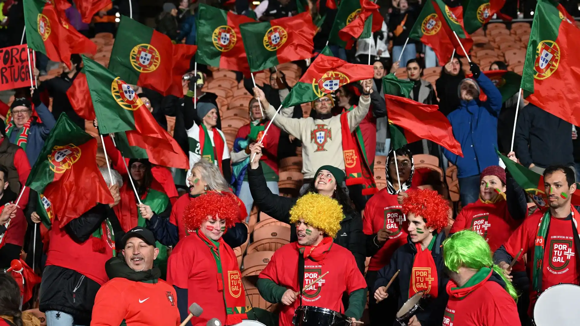Festa grande per i tifosi del Portogallo