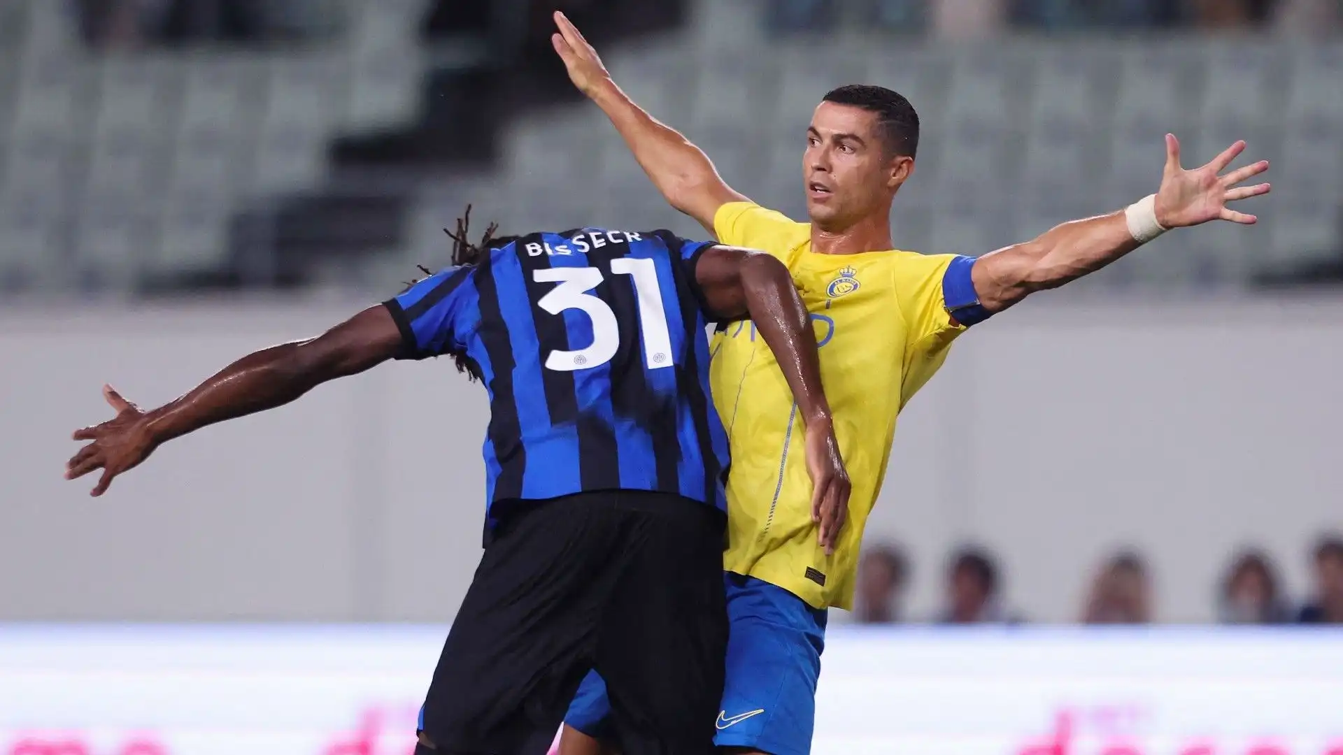 L'Inter sbatte contro Cristiano Ronaldo: le foto della partita