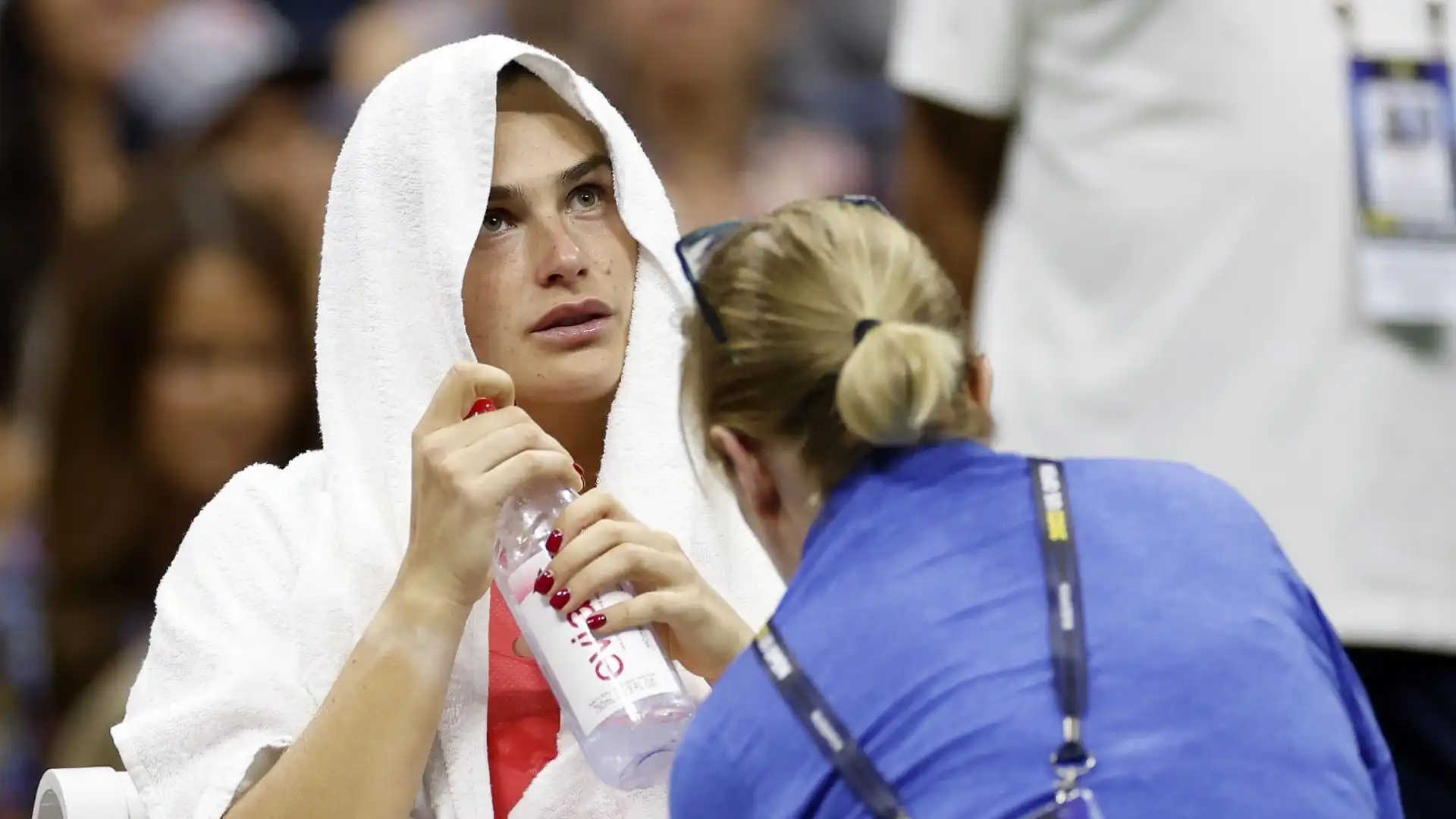 Dopo una buona partenza, la Sabalenka ha sofferto il ritorno della statunitense