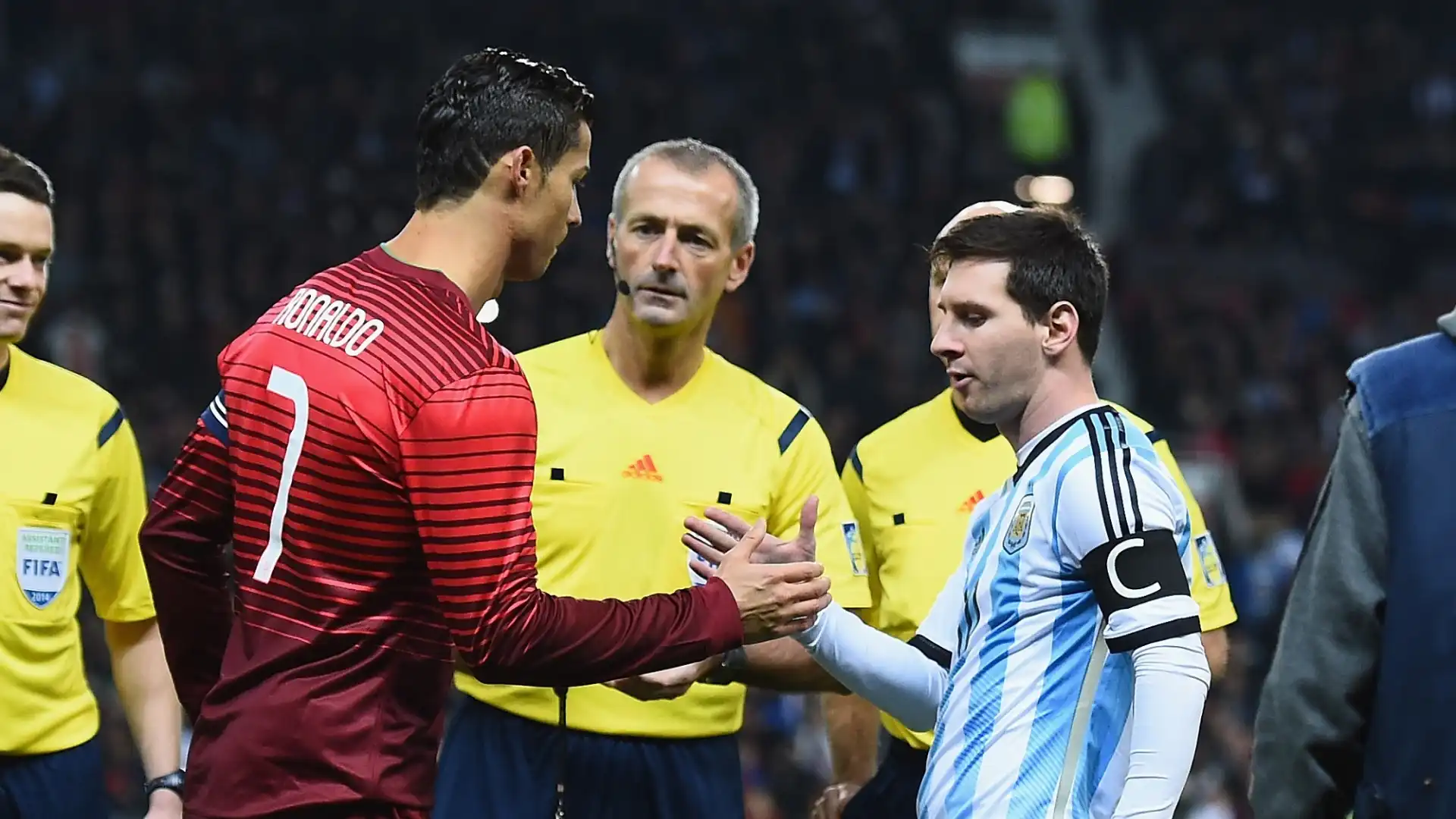 Cristiano Ronaldo lancia un messaggio di pace al suo rivale Lionel Messi