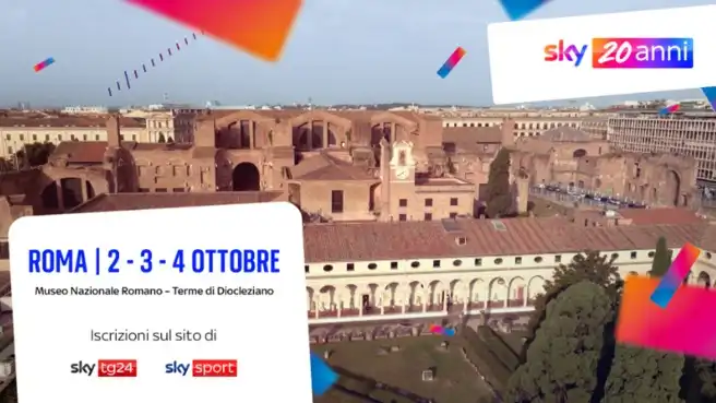 Sky, grande festa a ottobre per i 20 anni in Italia