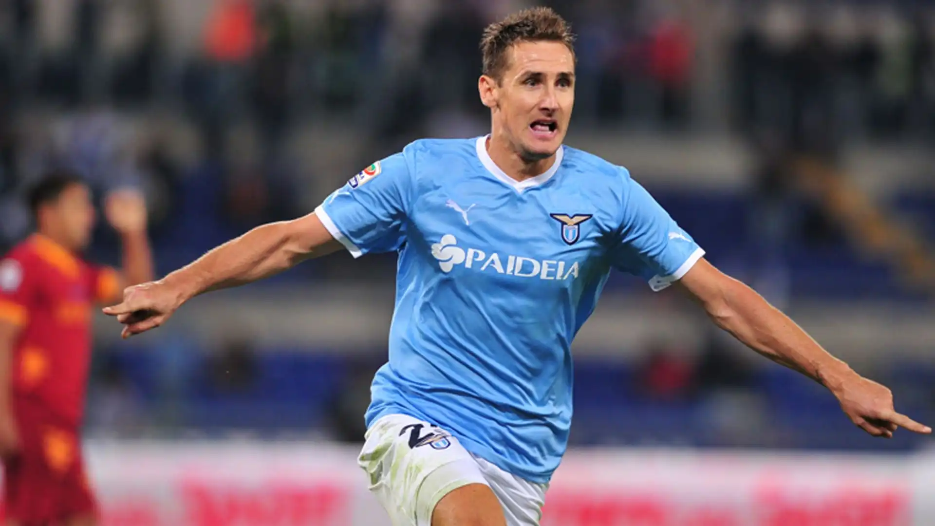 Miro Klose ha segnato una valanga di gol anche alla Lazio