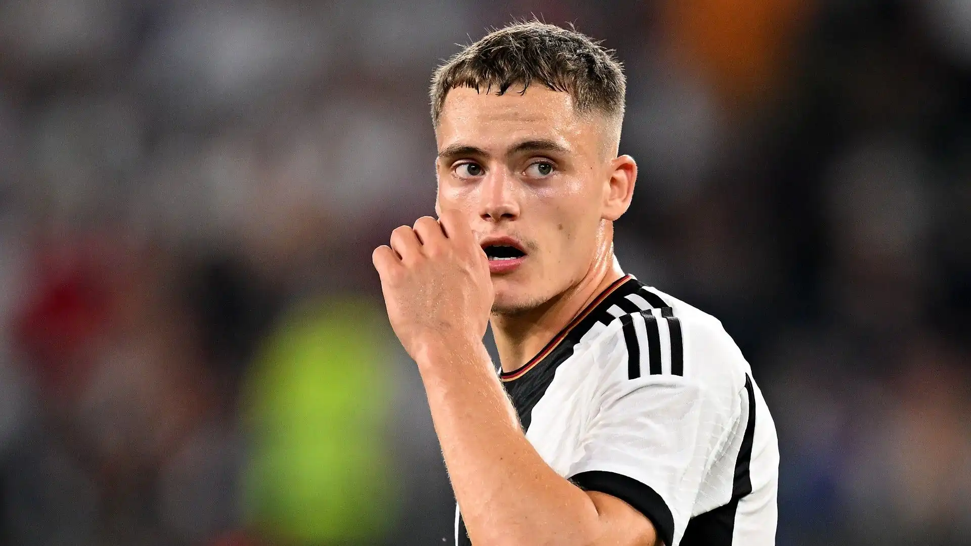 Il giovane talento ha esordito con la nazionale maggiore tedesca nel 2021: da allora 10 presenze con la maglia del suo Paese