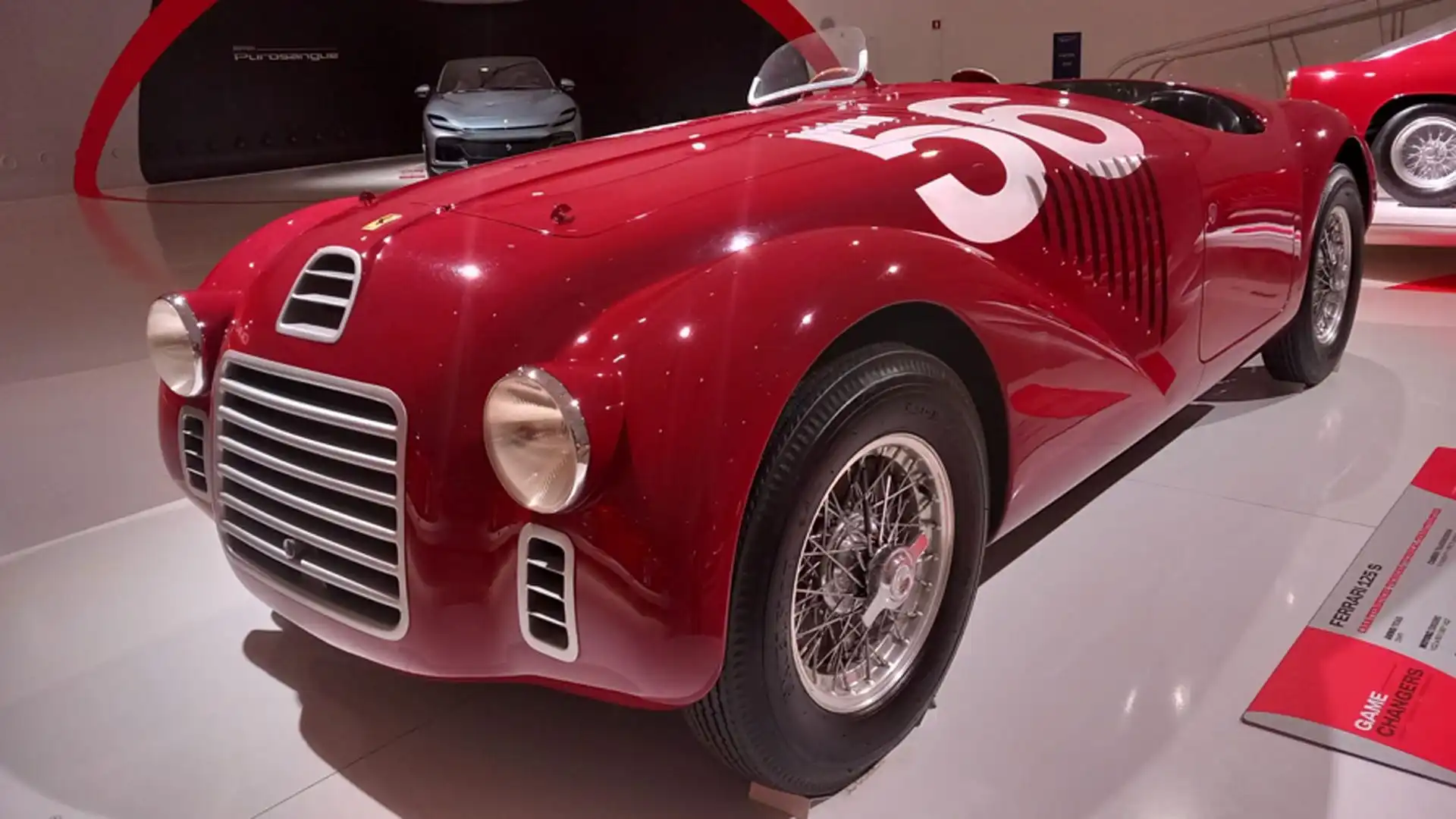 La prima vettura con il marchio Ferrari è stata la 125 S