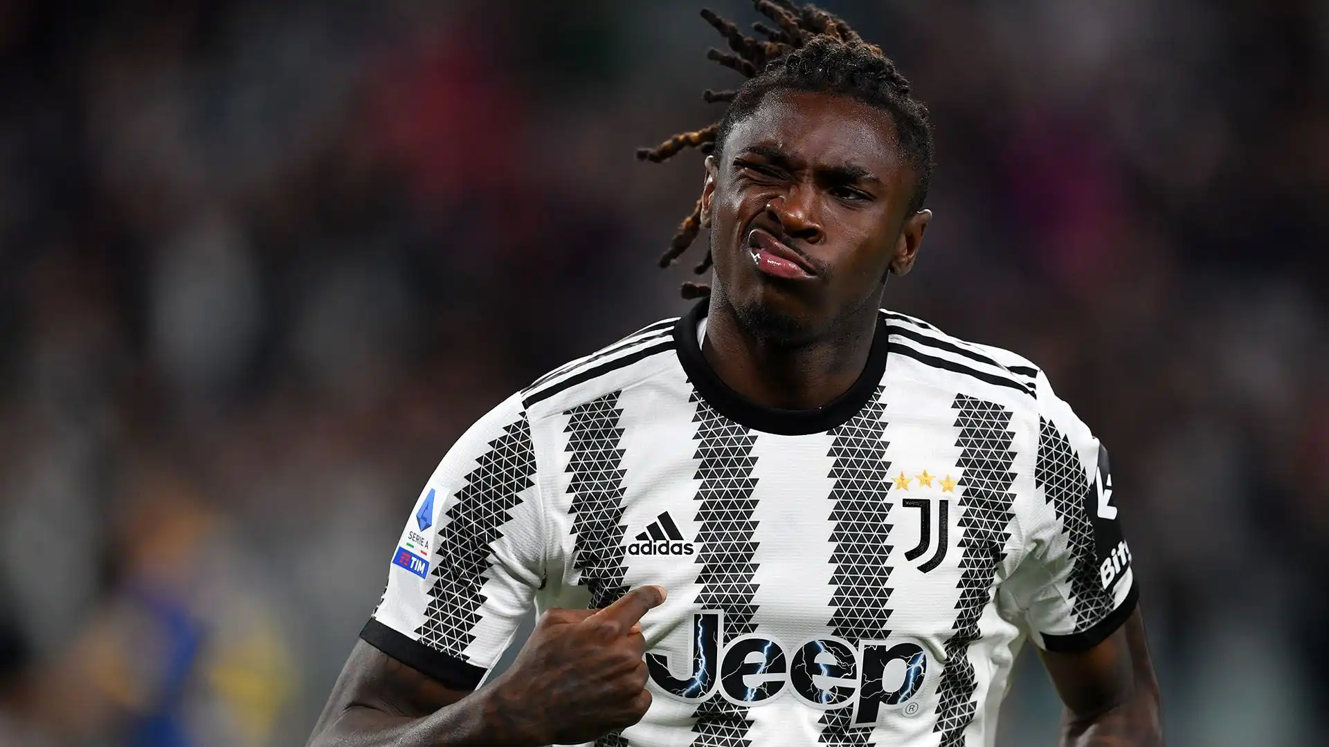 Moise Kean (attaccante, Italia): stipendio netto di 2.5 milioni di euro all'anno.