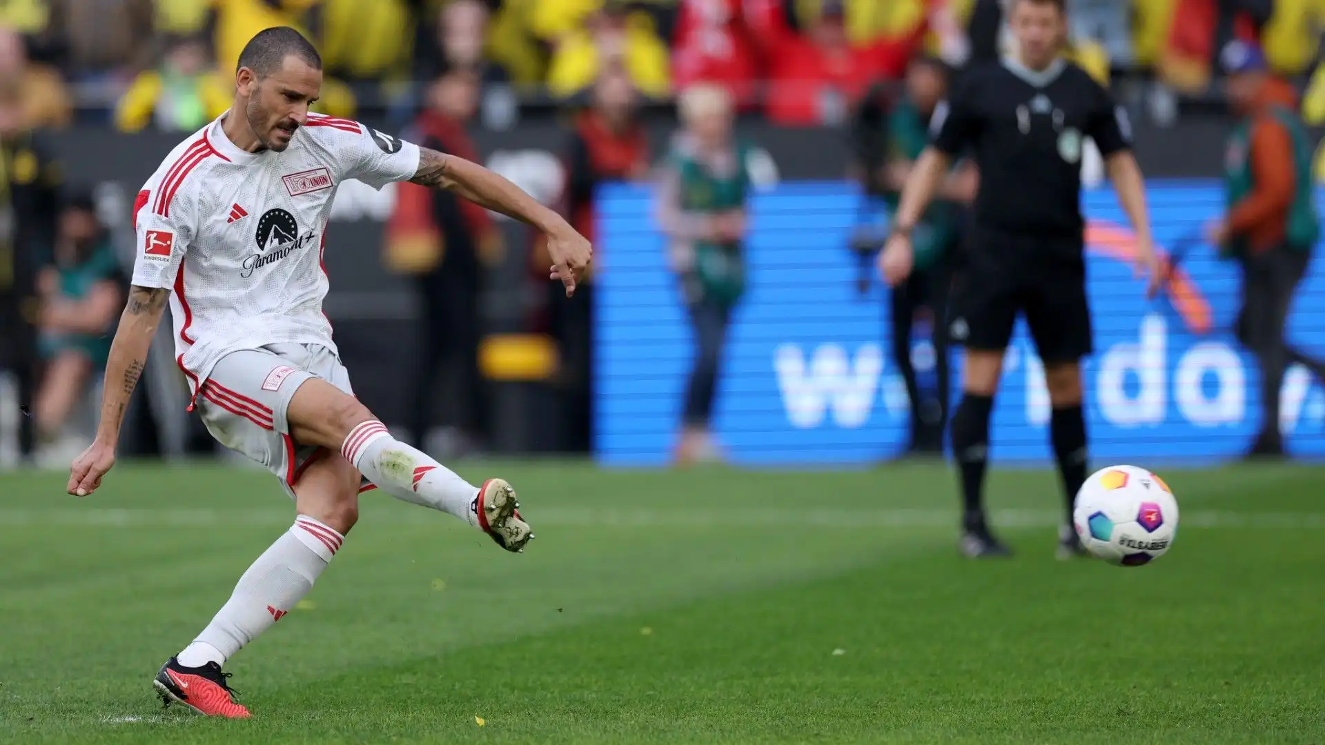 Leonardo Bonucci ha segnato su calcio di rigore: è il suo primo gol con la squadra tedesca