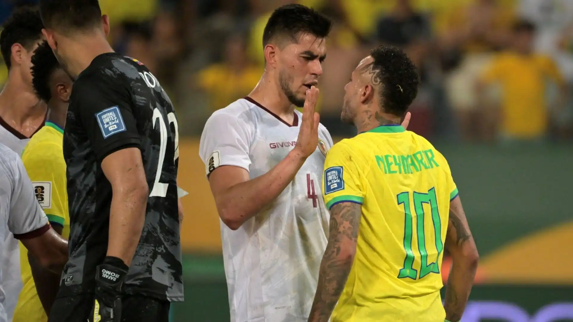 Nella notte si è giocata la sfida tra Brasile e Venezuela valida per le qualificazioni ai prossimi Mondiali