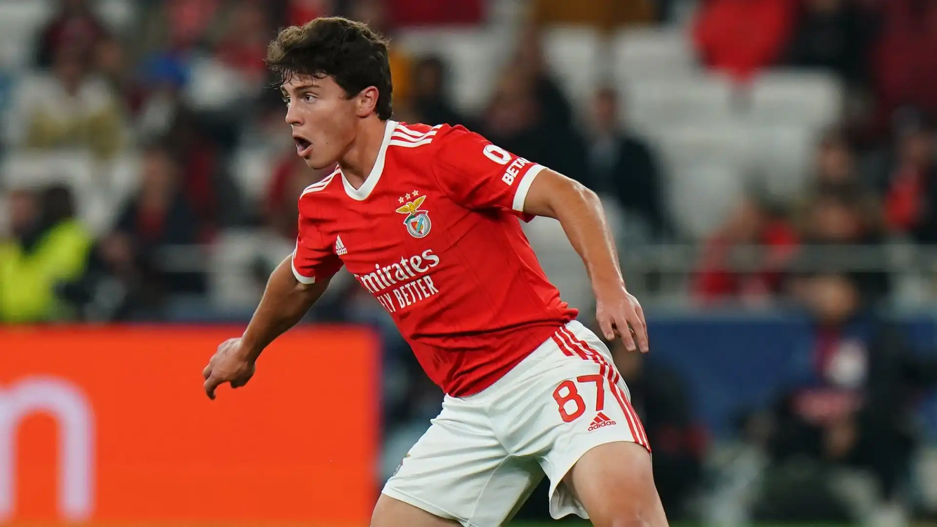 Il centrocampista del Benfica, 19 anni, è stato paragonato alla stella brasiliana Casemiro