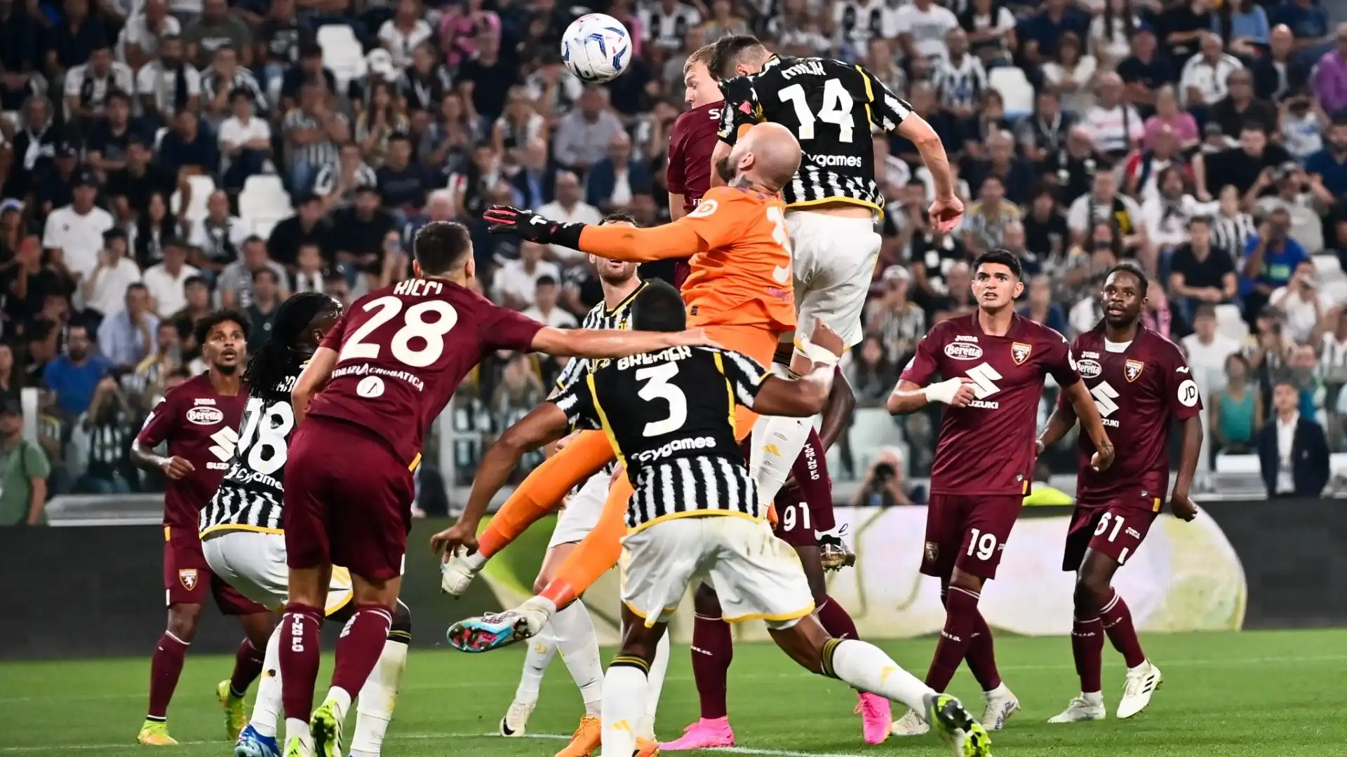 Nell'ultimo turno i bianconeri hanno trionfato nel derby contro il Torino