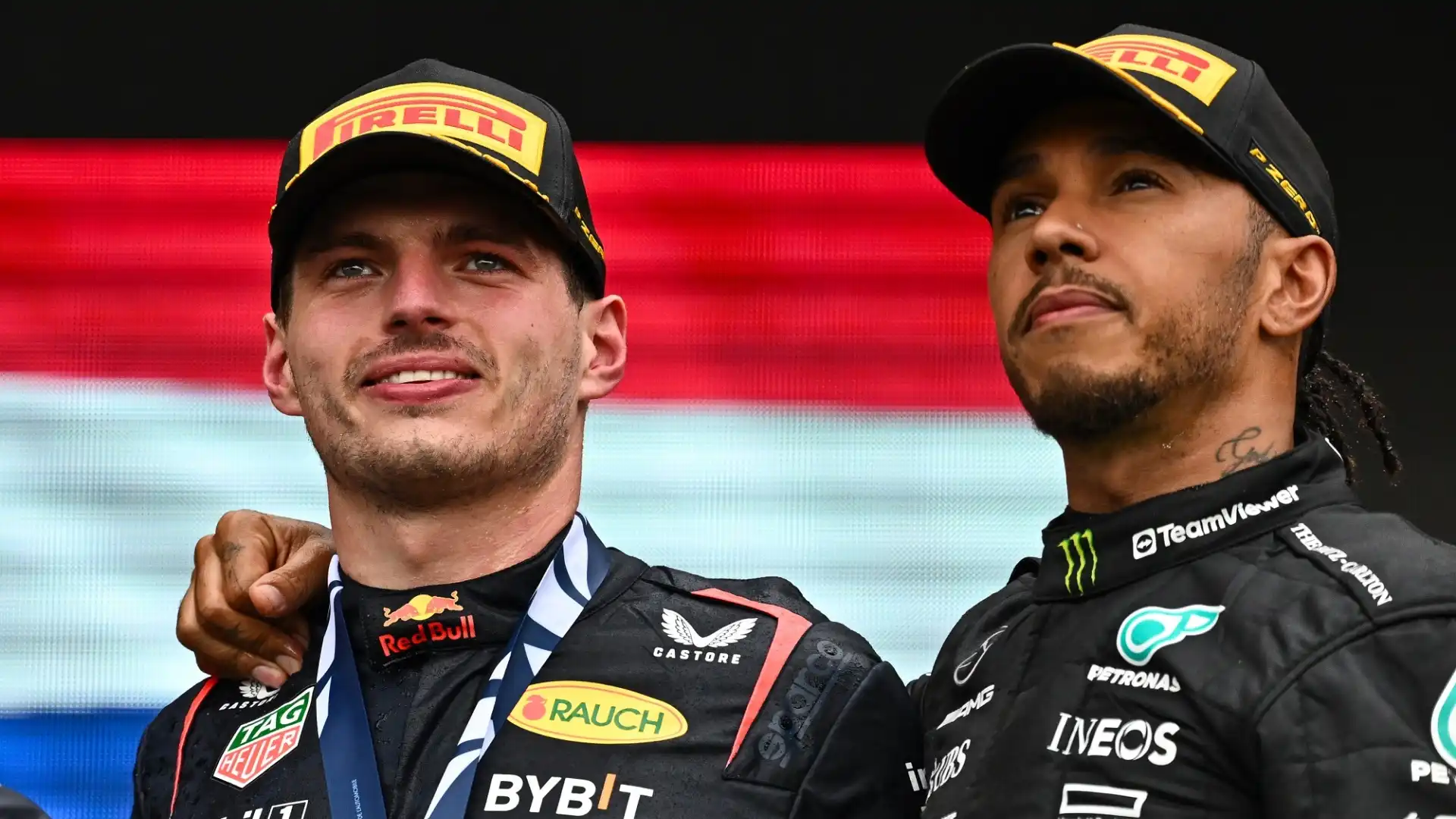 Lewis Hamilton ha battuto a sorpresa Max Verstappen in una speciale classifica