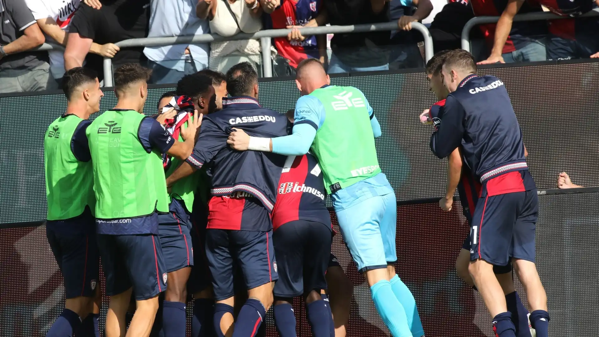 Grazie a questo successo, il Cagliari ottiene la prima vittoria della stagione