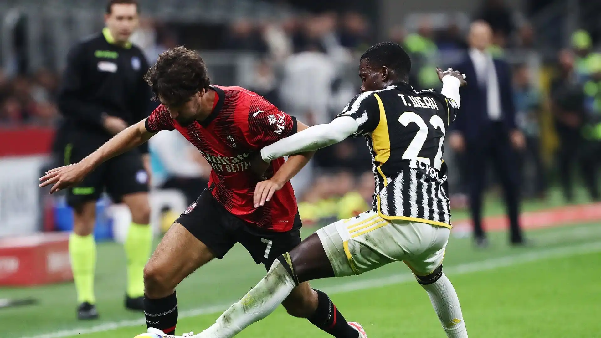 Weah Jr ha giocato nove partite di campionato in bianconero, quattro da titolare